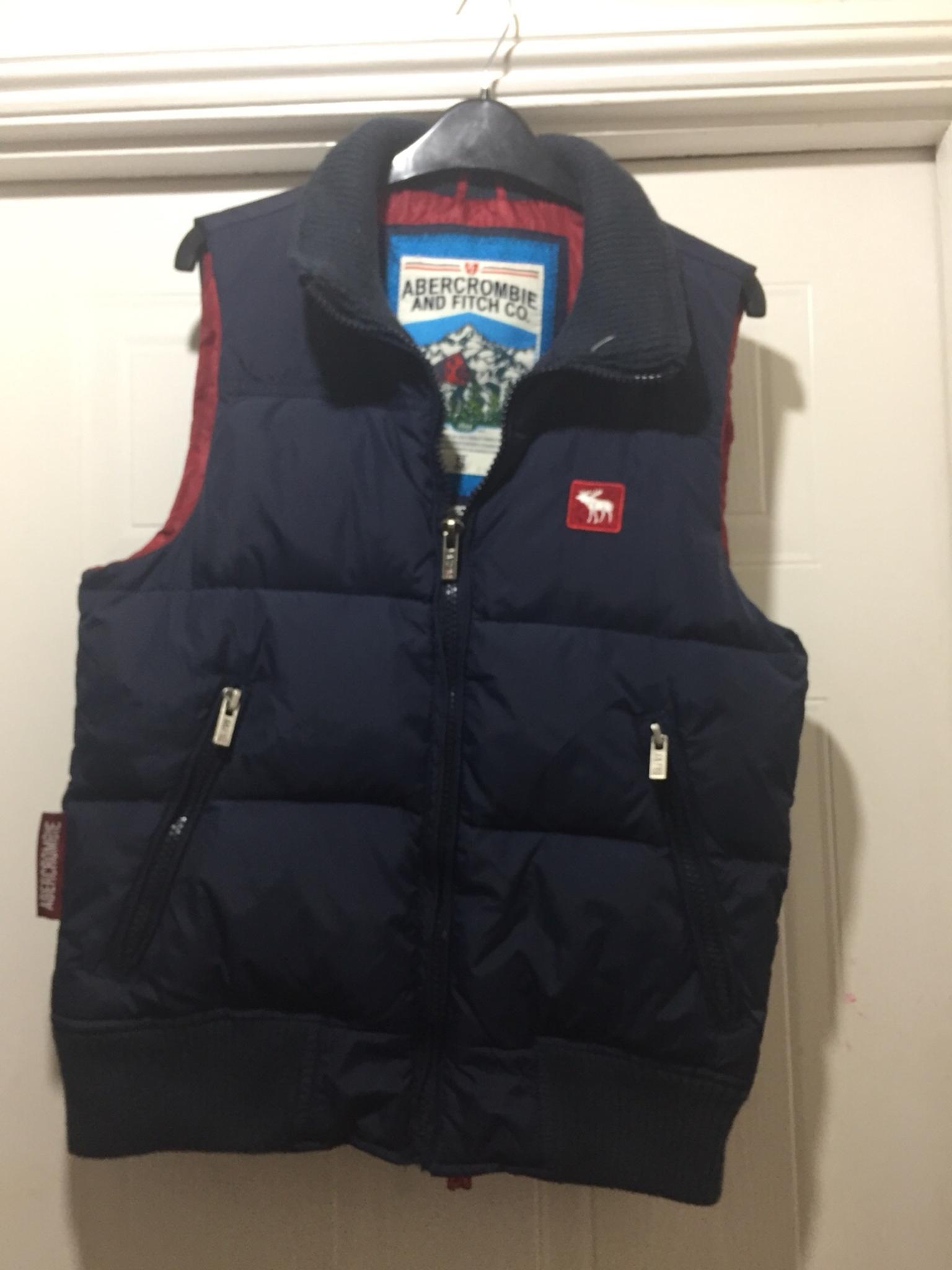 Mens abercrombie and fitch gilet Small 