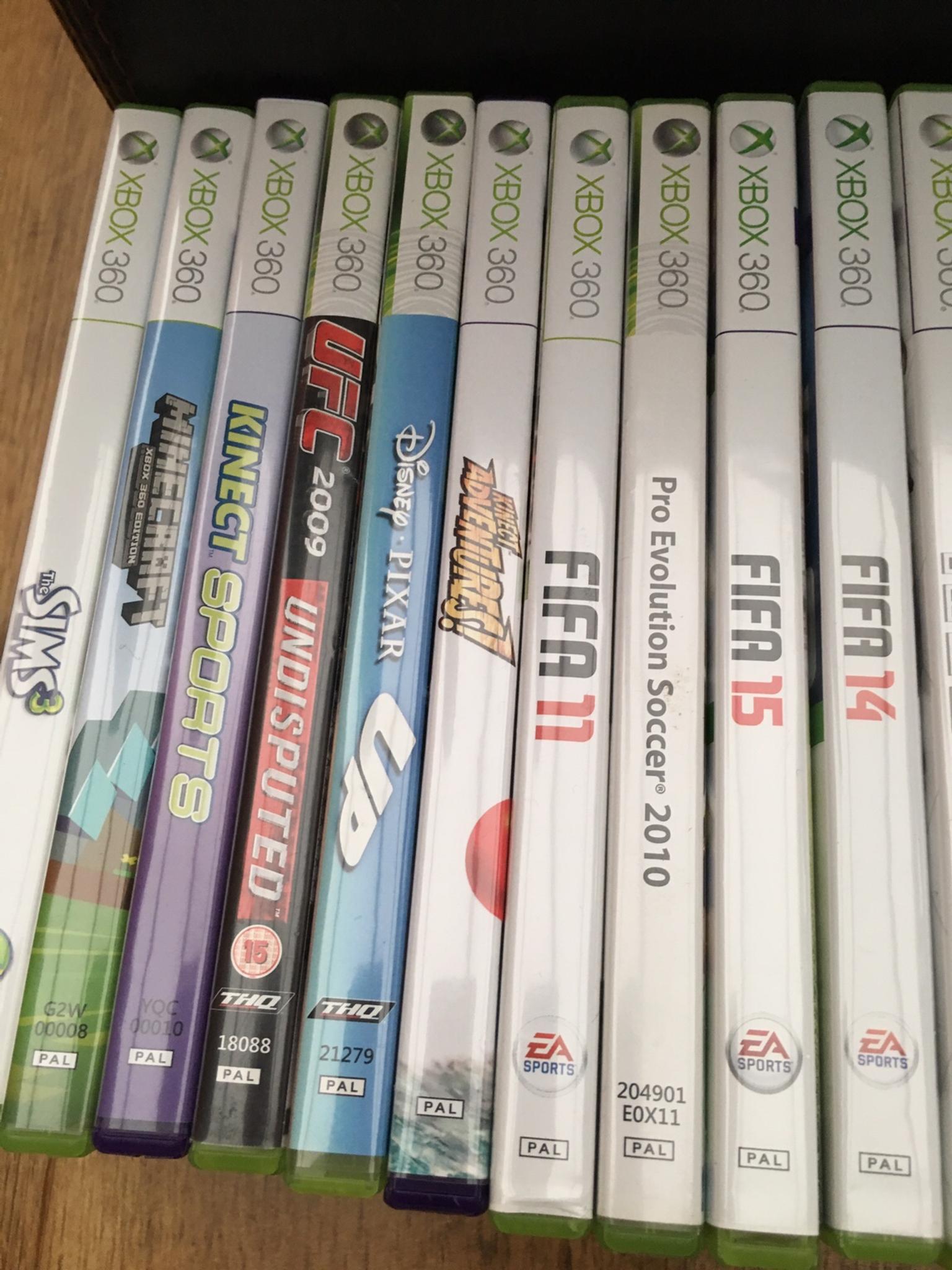 Xbox 360 With Kinect Headset And 28 Games In Doncaster Fur 50 00