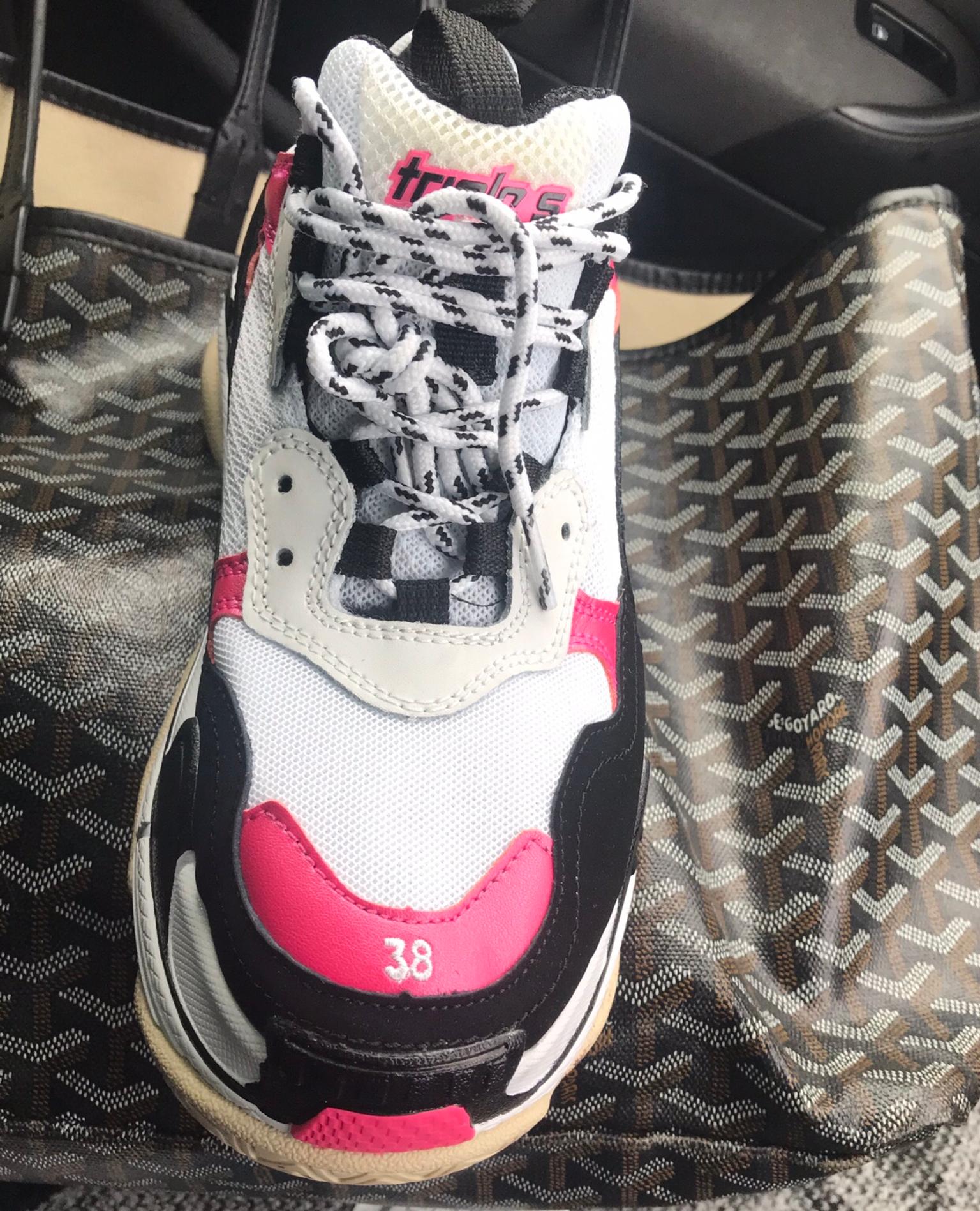 Triple s trainers Balenciaga Pink size 38 EU in Other 5393176