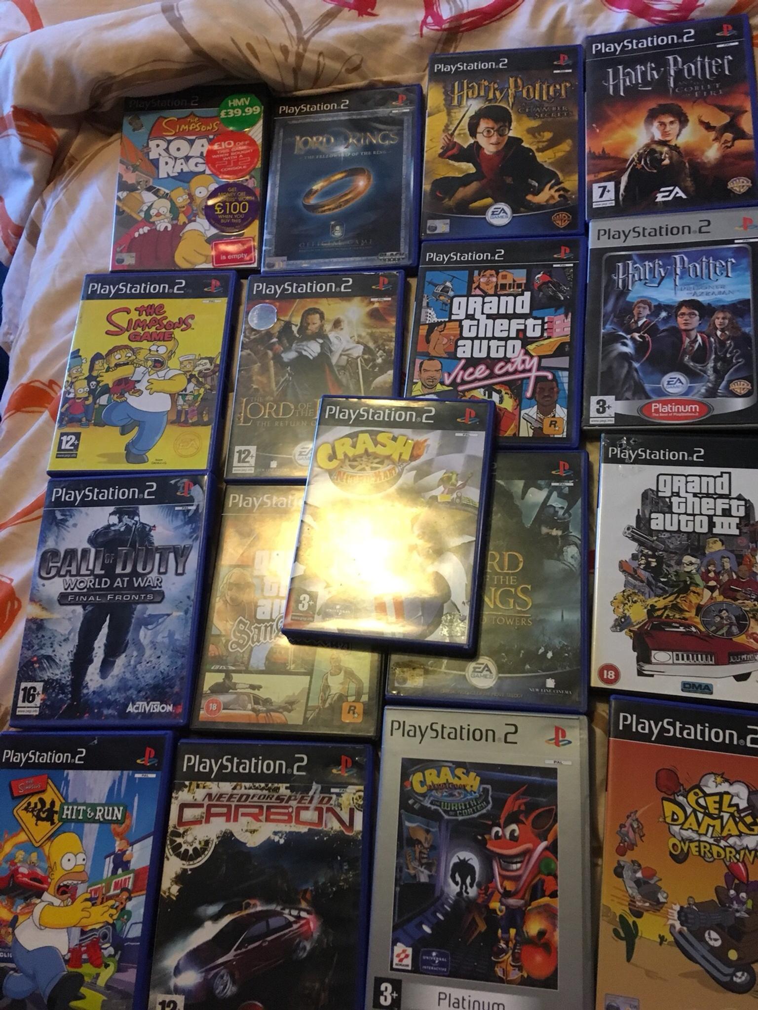 selling ps2 games
