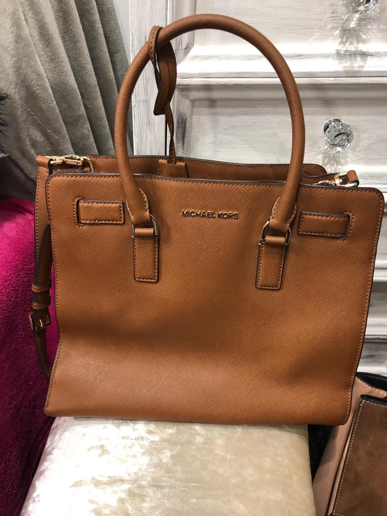 are michael kors bags genuine leather
