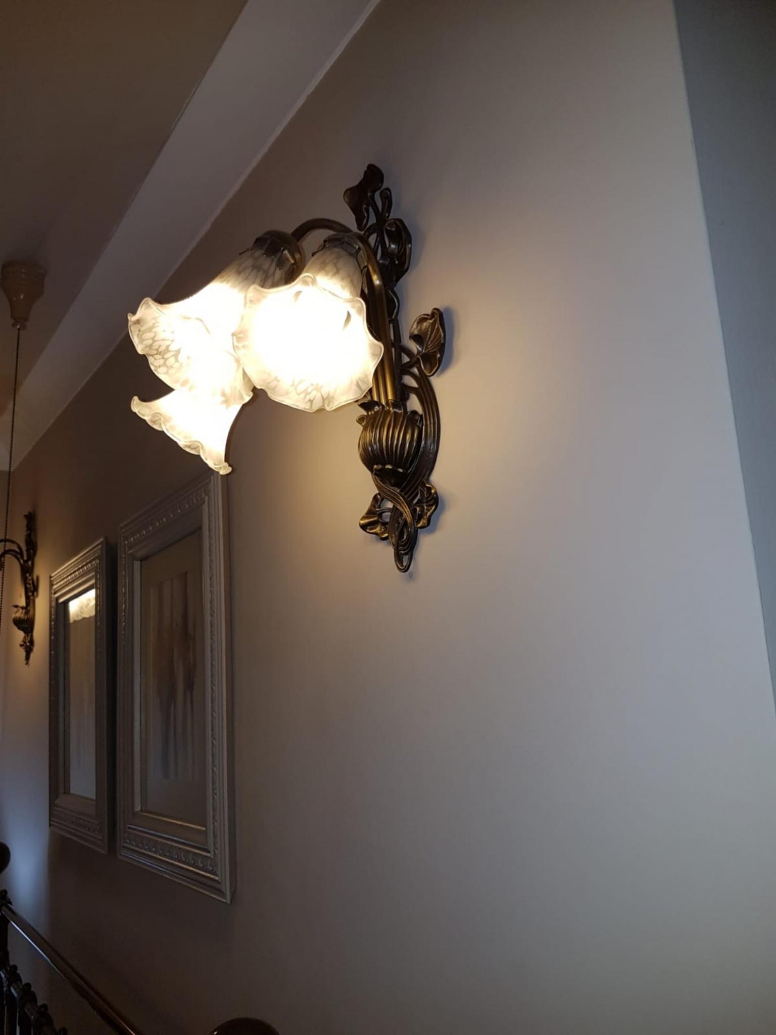 Ceiling Light And Two Wall Lights