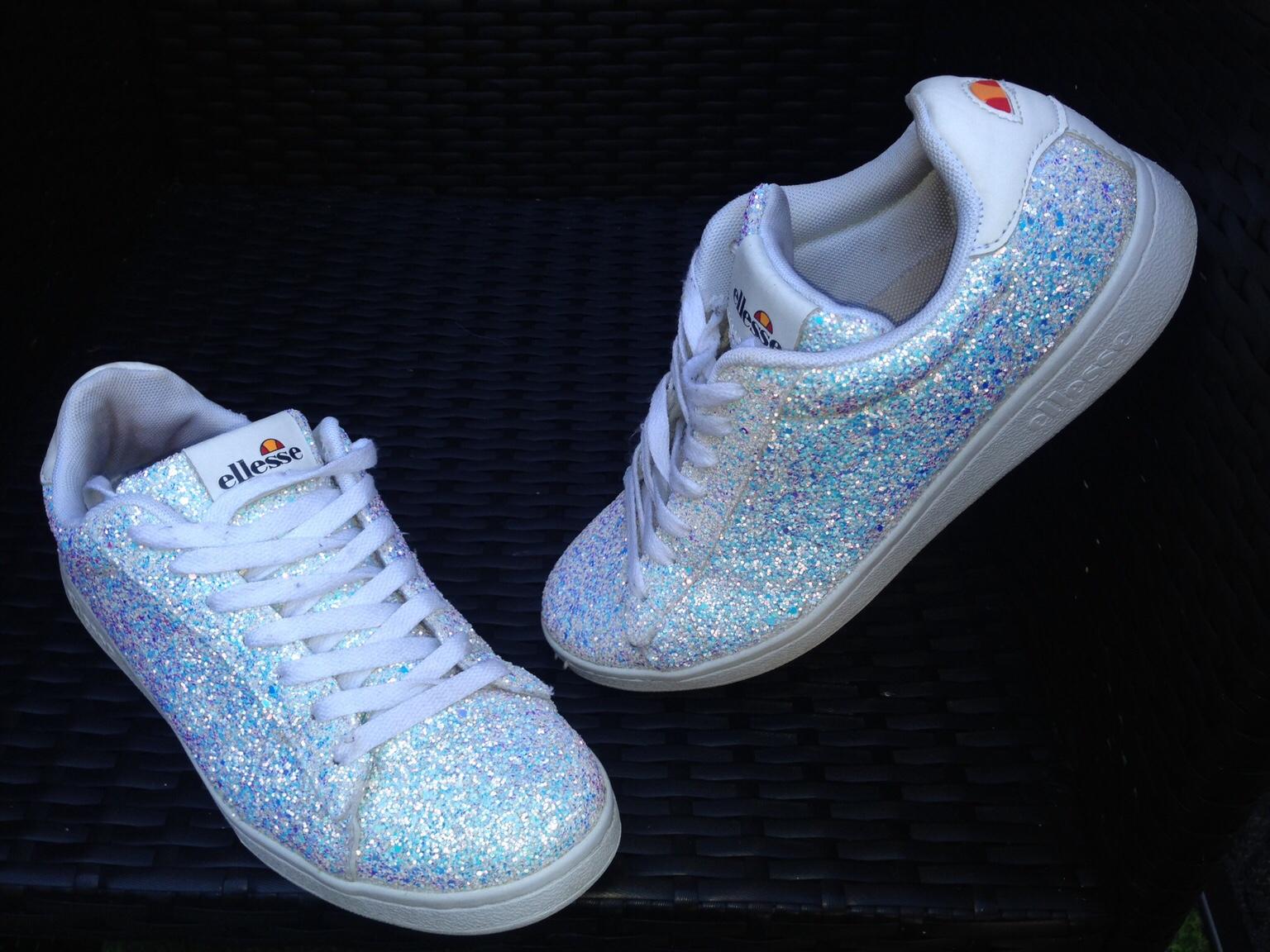 ellesse sparkly trainers