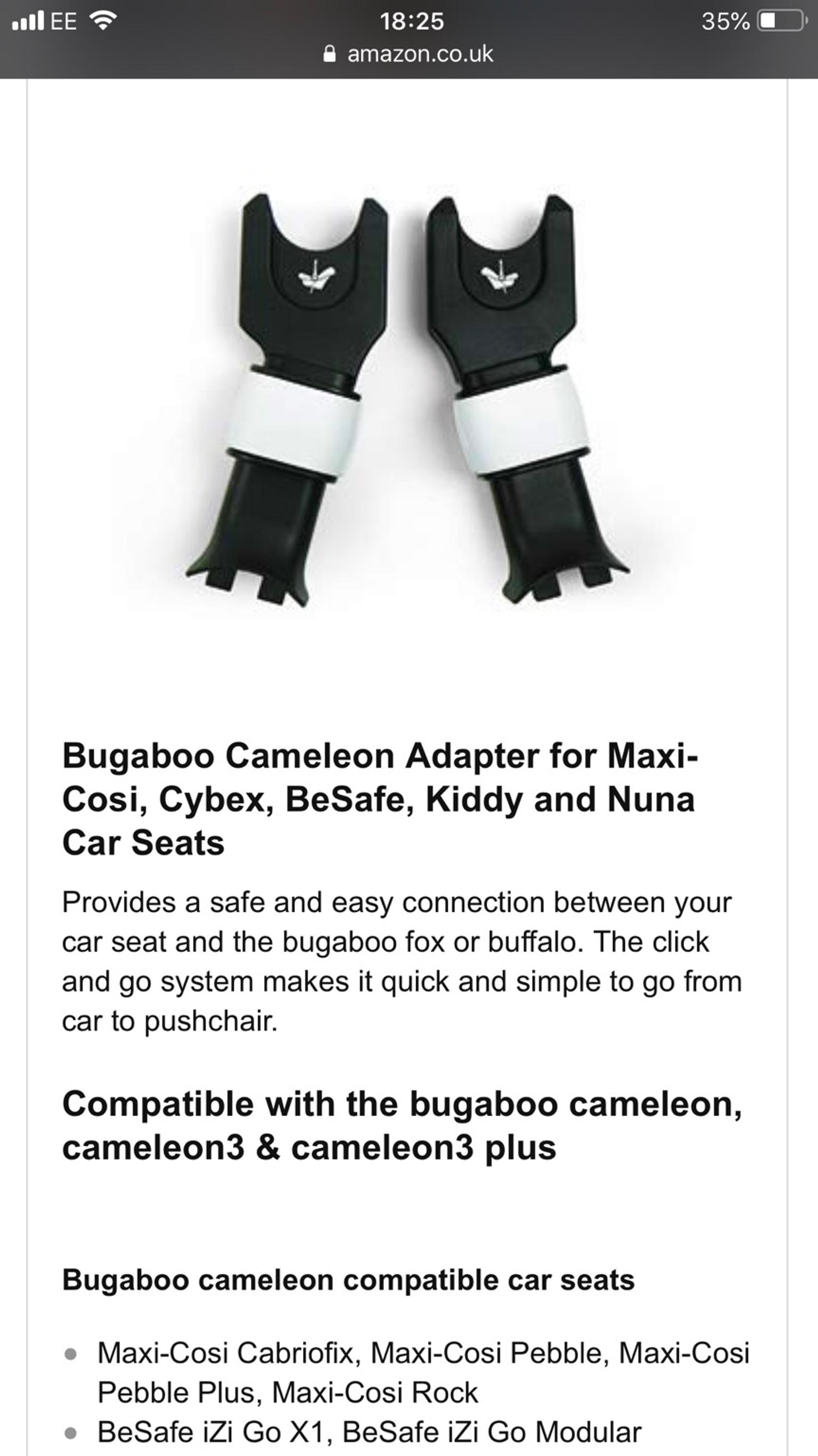 bugaboo cameleon adapter cybex