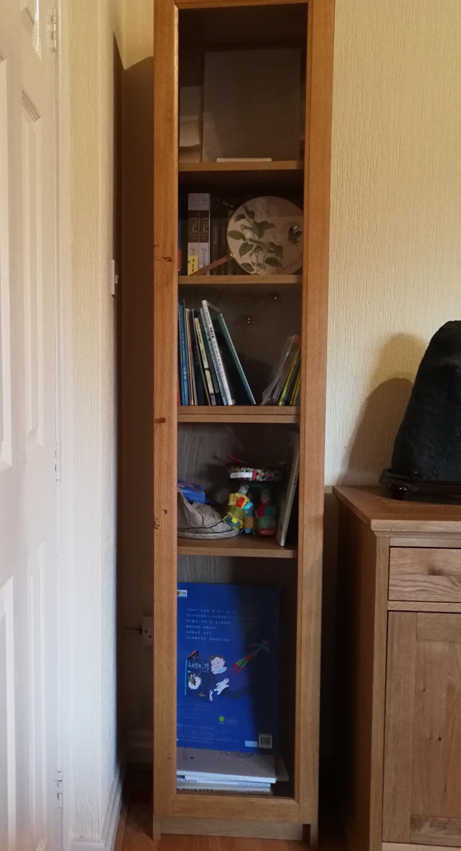 Ikea Wood Bookcase With Glass Door In Wa3 Croft For 20 00 For