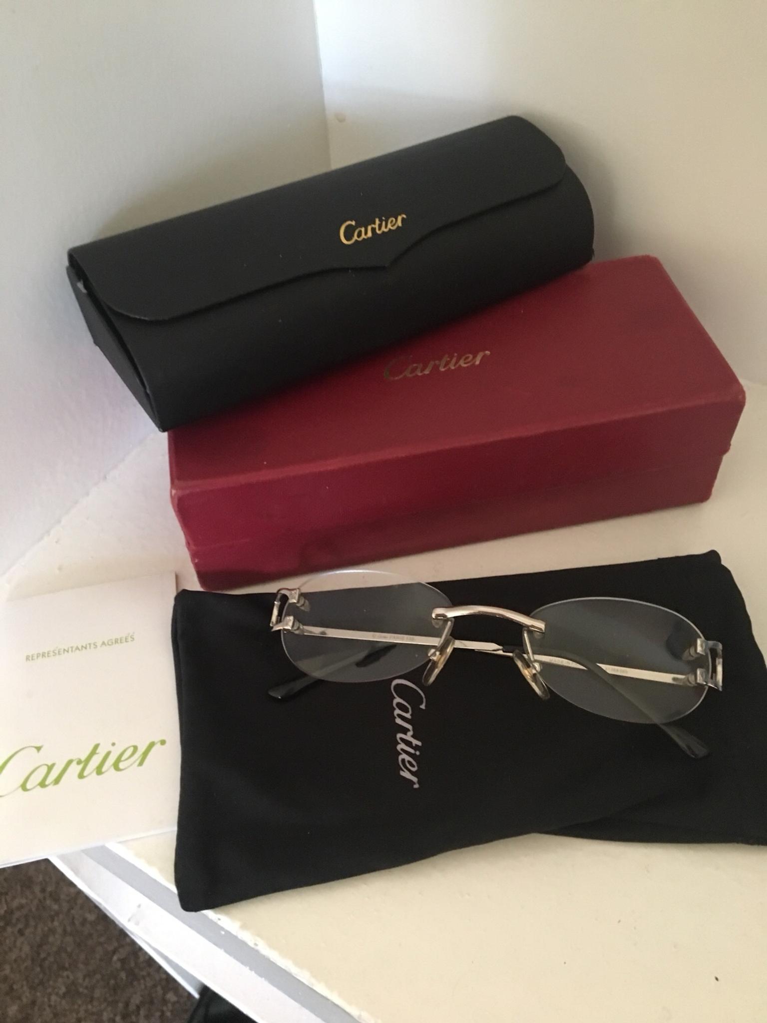 cartier glasses case for sale