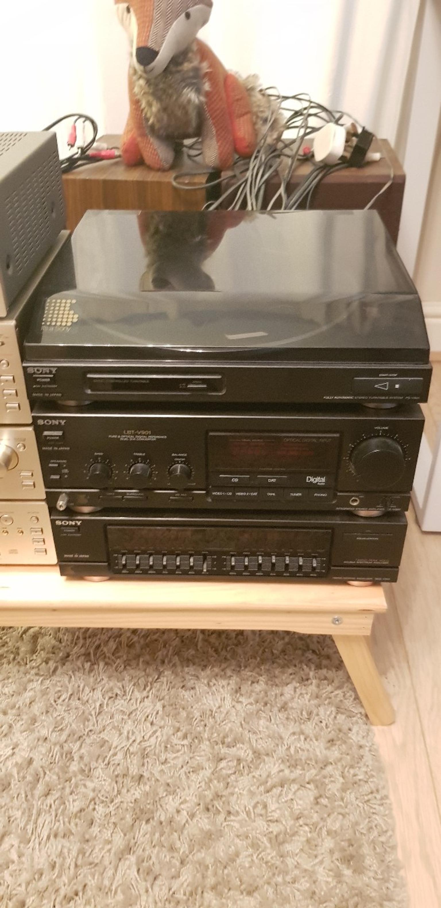 Sony Hi Fi With Record Player And Equaliser In L17 Liverpool Fur