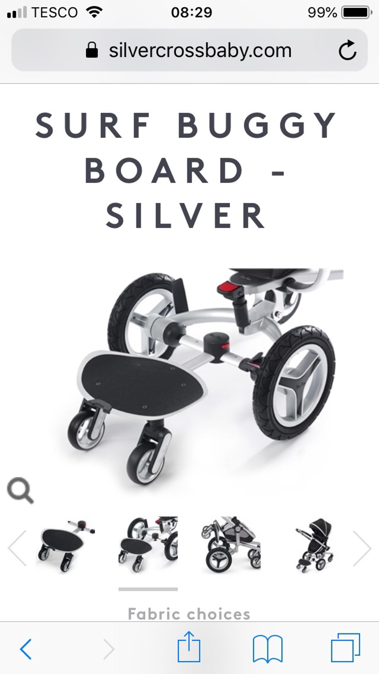 silver cross surf buggy board