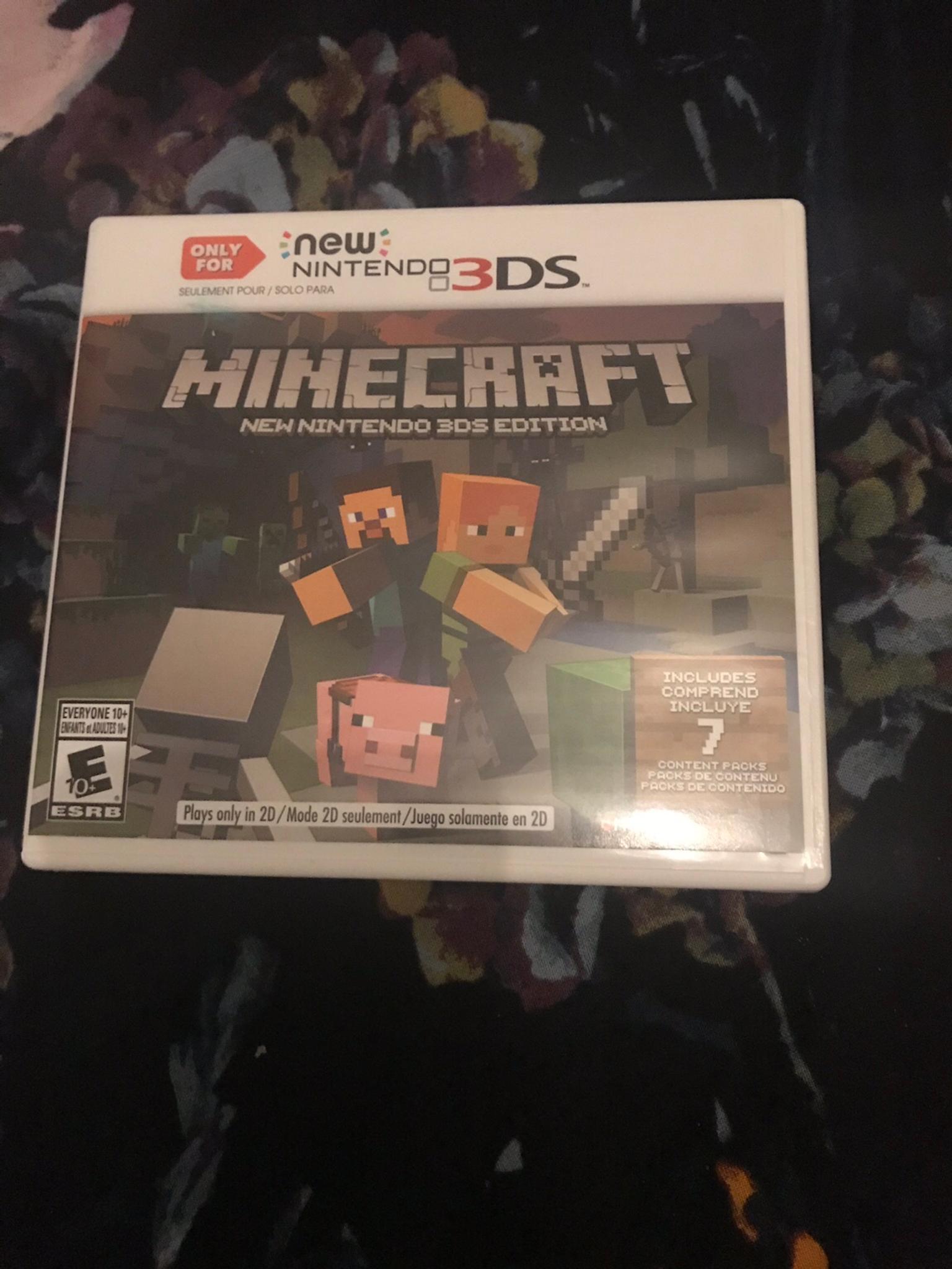 New Nintendo 3ds Minecraft In Ol8 Oldham For 10 00 For Sale Shpock