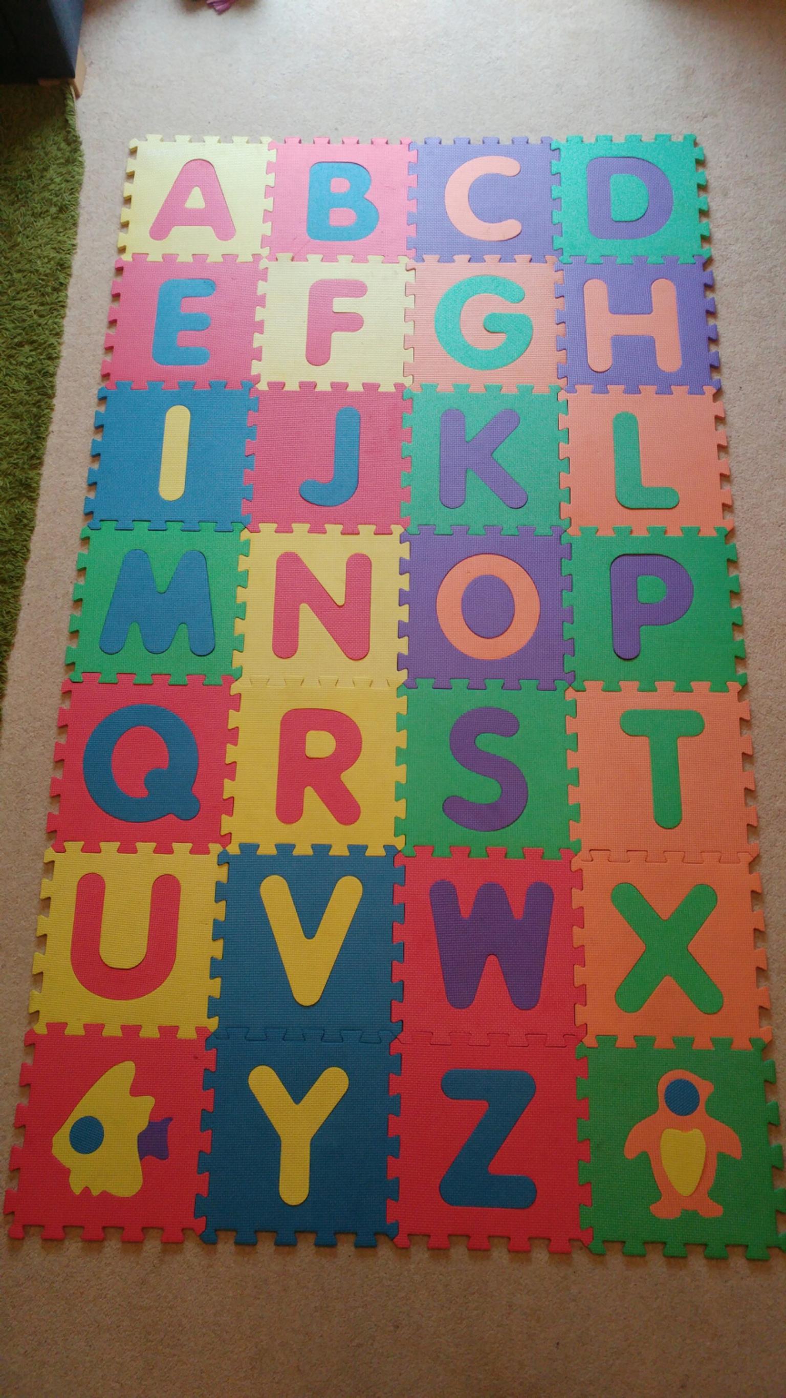 alphabet foam letter mats
