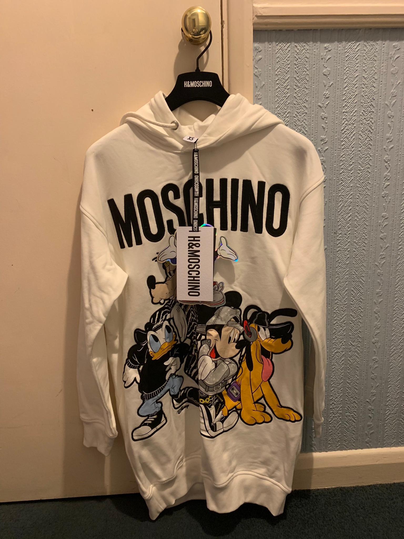moschino disney hoodie