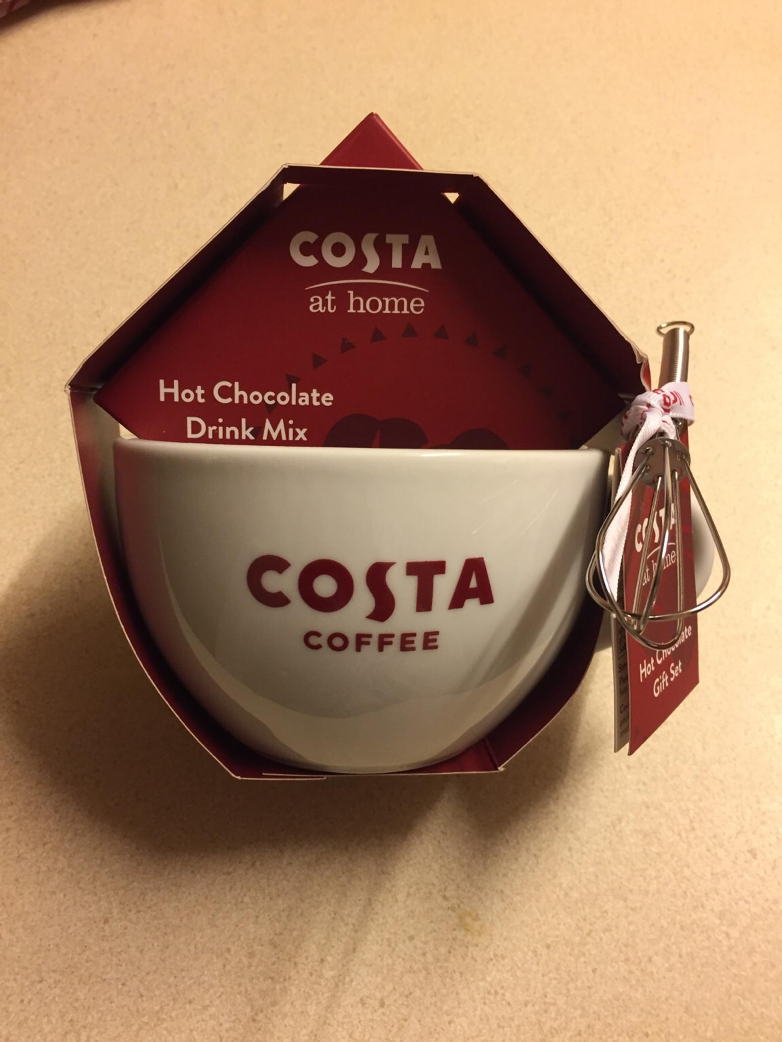 New Costa Coffee mug and hot choc gift set £5 in WS2