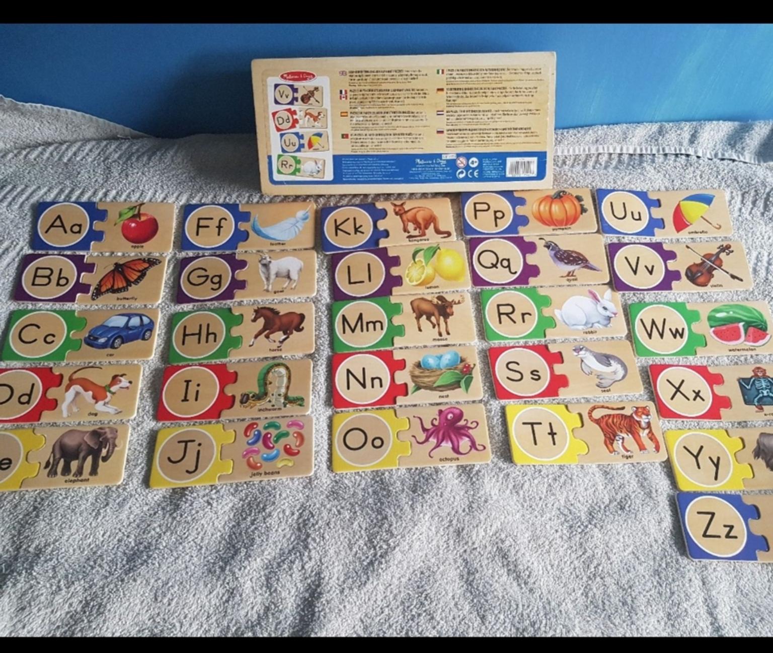 Melissa & Doug wooden alphabet puzzle in GU2 Guildford for £4.00 for