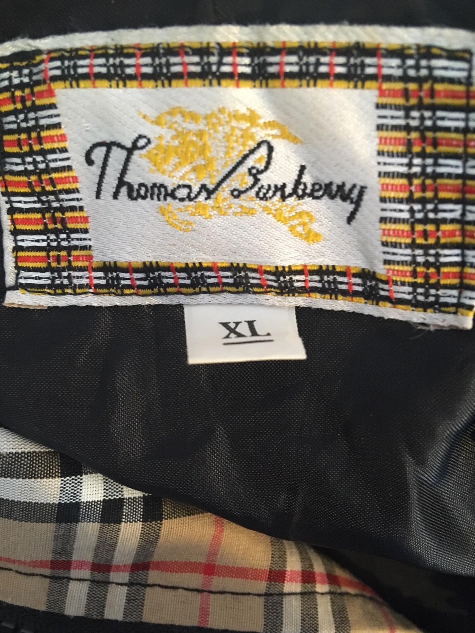 thomas burberry label