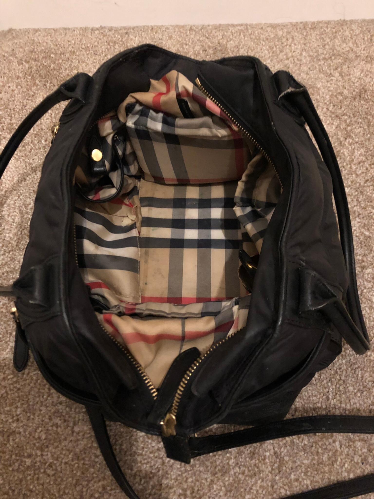 burberry changing backpack
