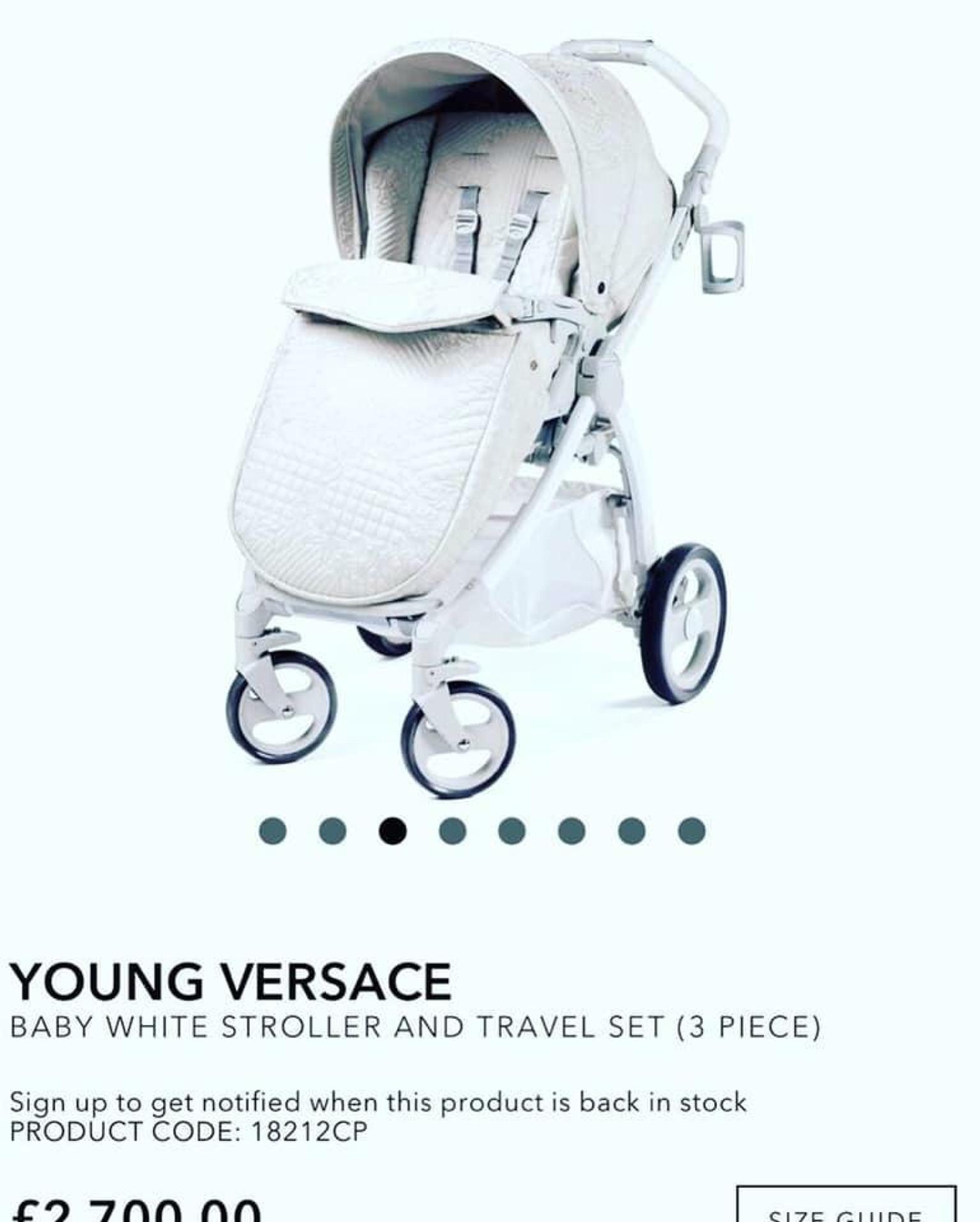versace pram for sale
