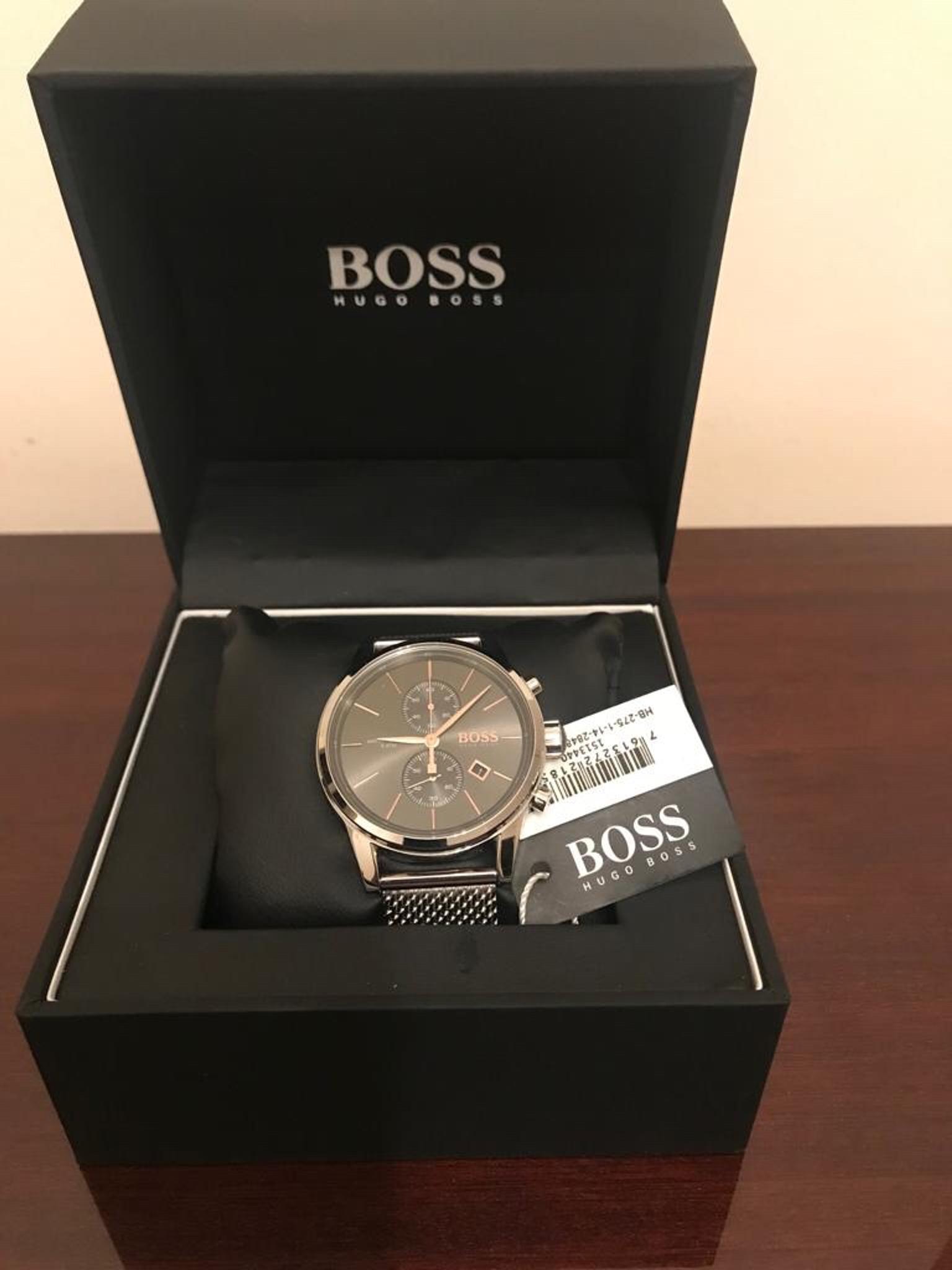 boss jet chronograph watch