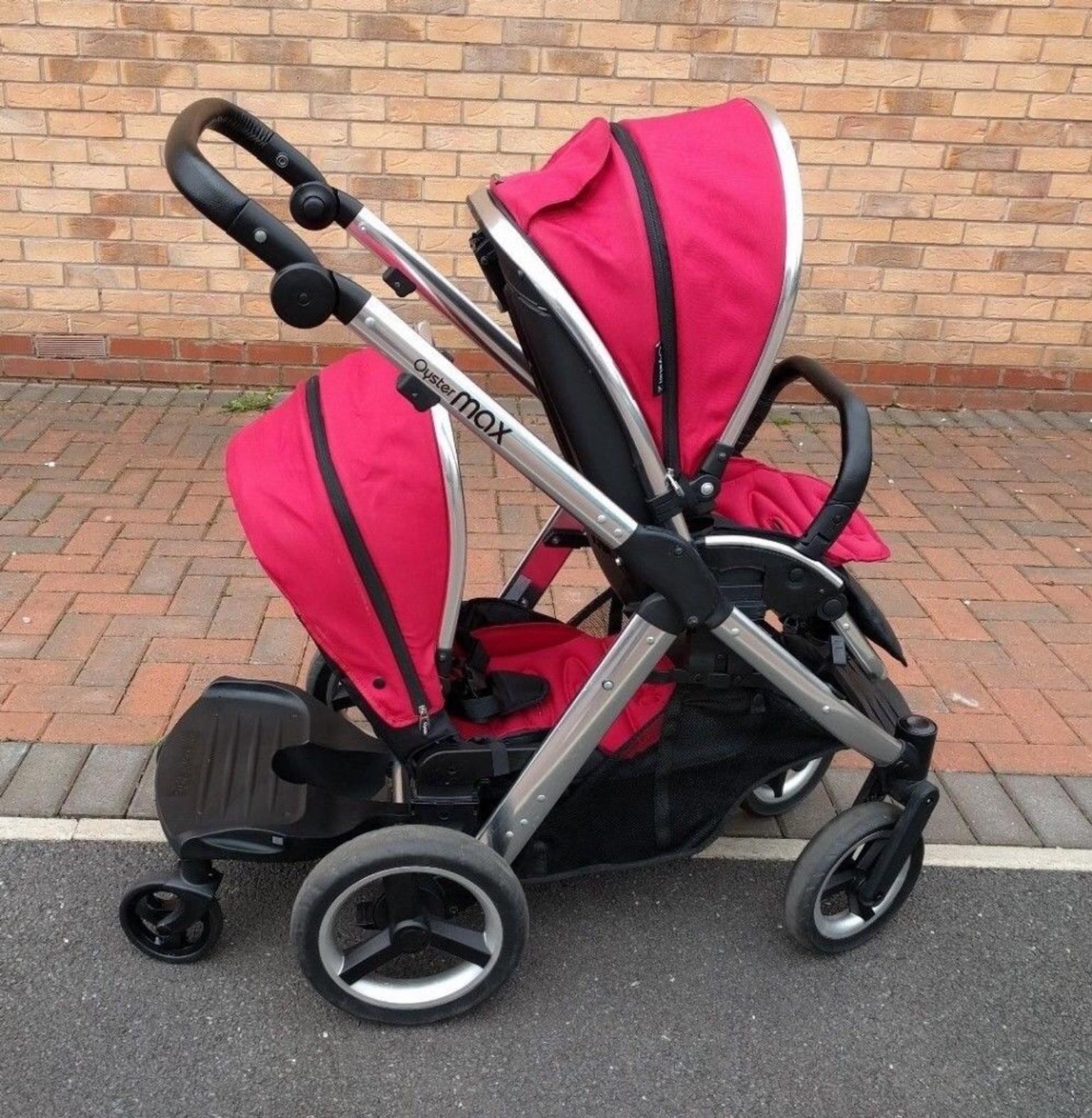 oyster max tandem carrycot