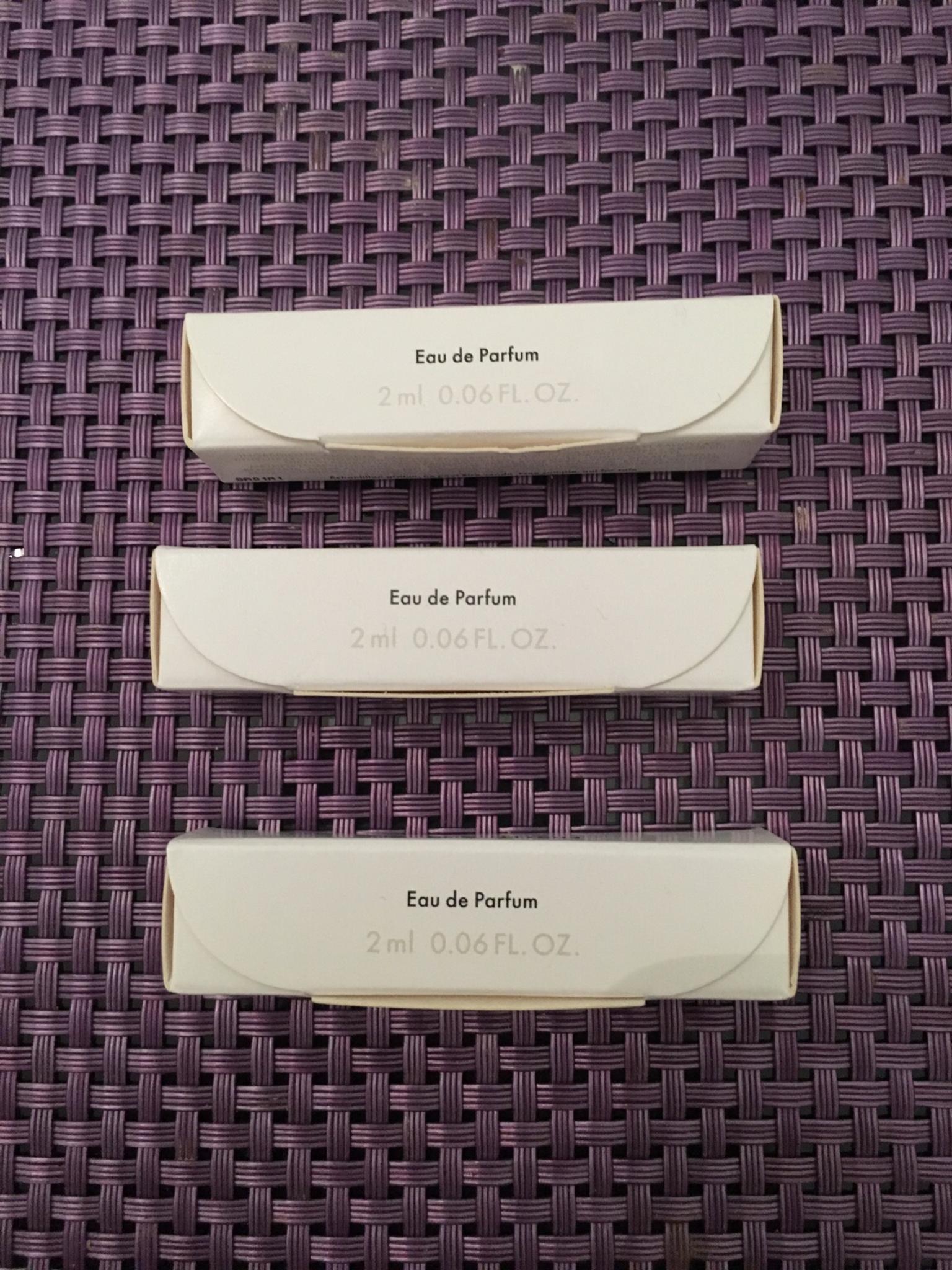 Louis Vuitton perfume sample set 3 x 2ml in SW1W Westminster for £18.00 for sale | Shpock