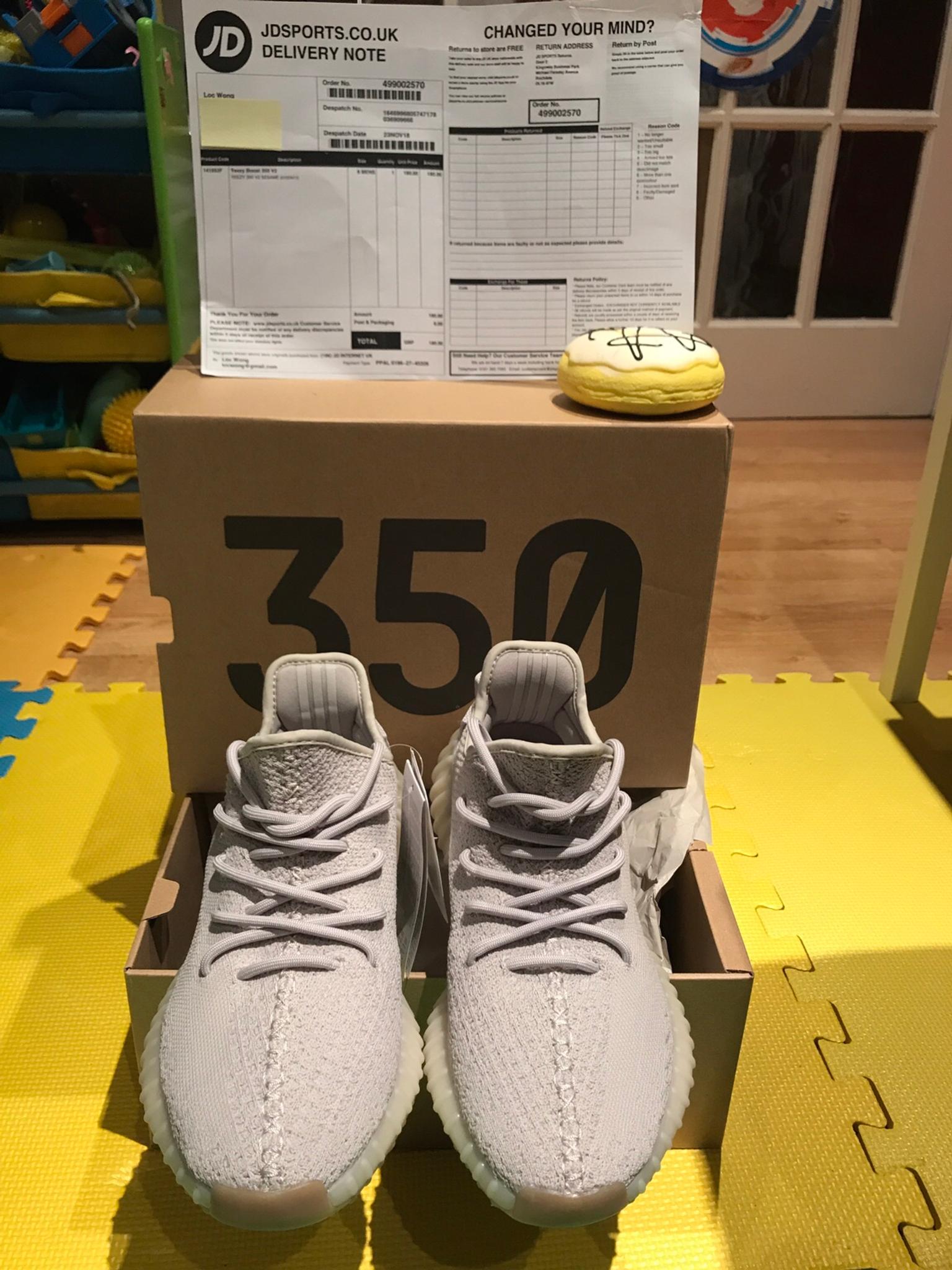 Adidas Yeezy Boost 350 V2 Sesame F99710 2018 Size 4 13
