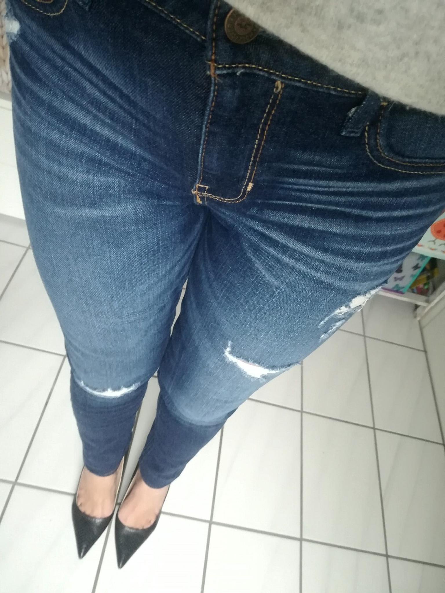hollister jeans damen high waist