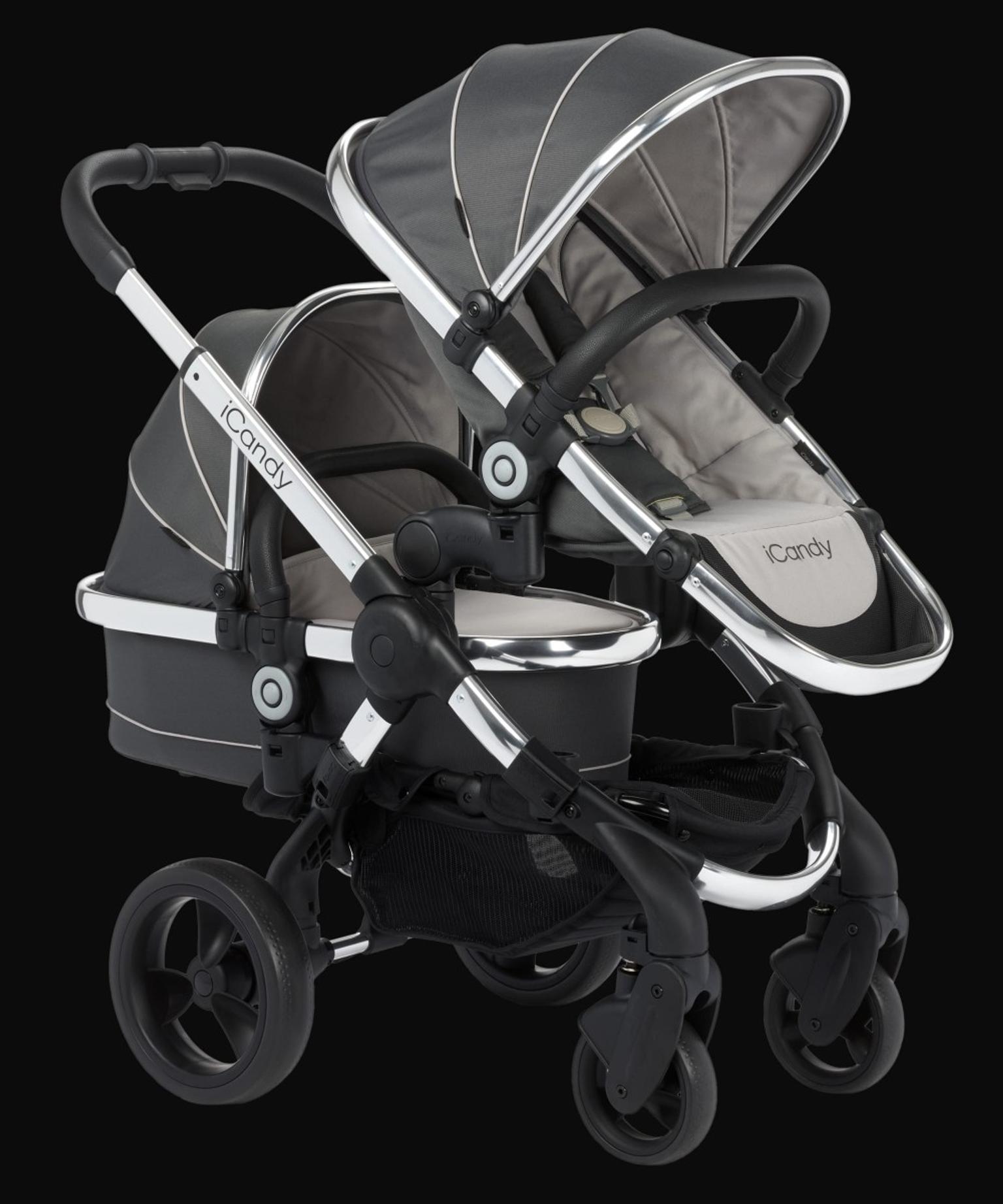 icandy double pushchair