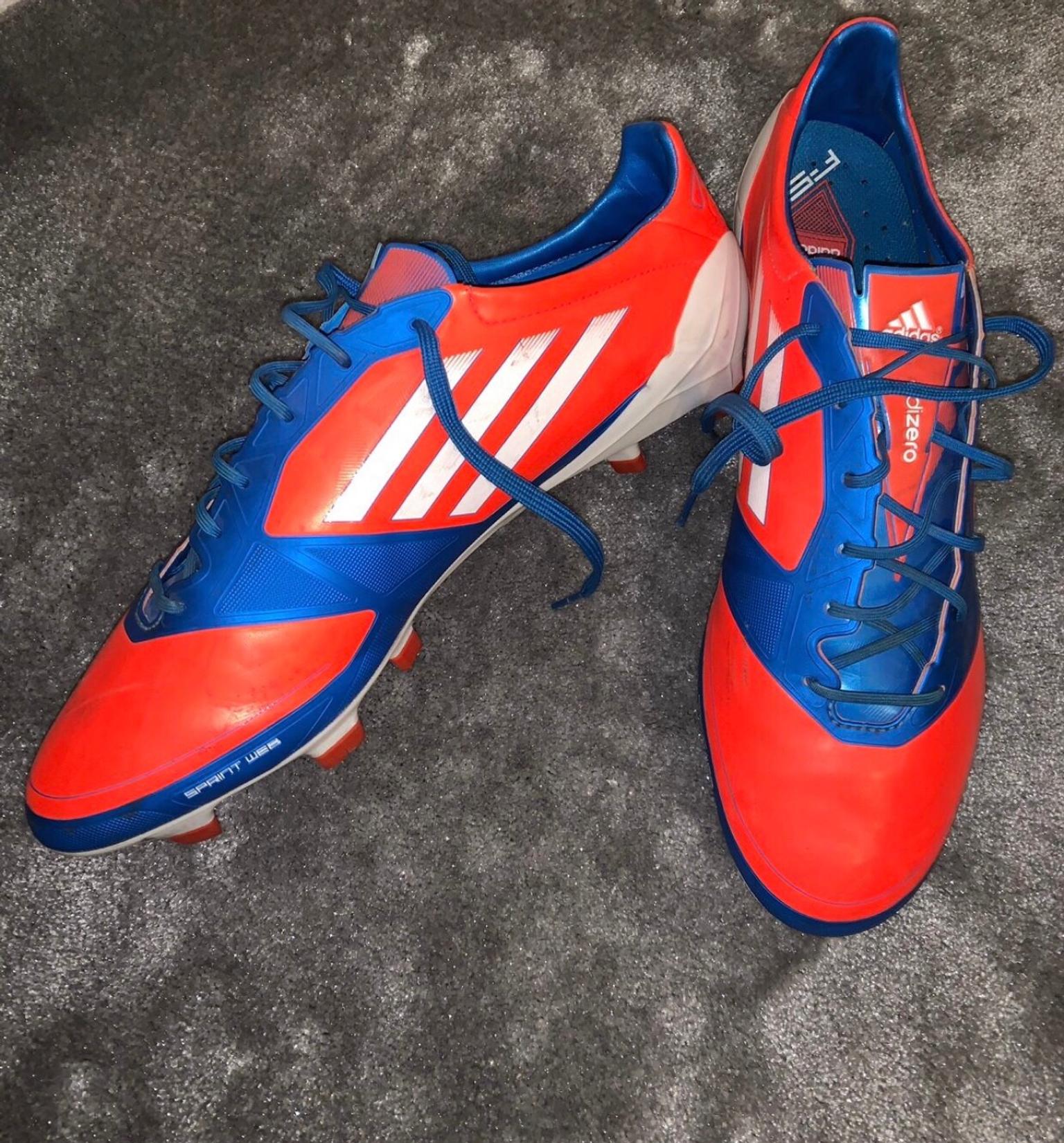 adidas f50 blue and red