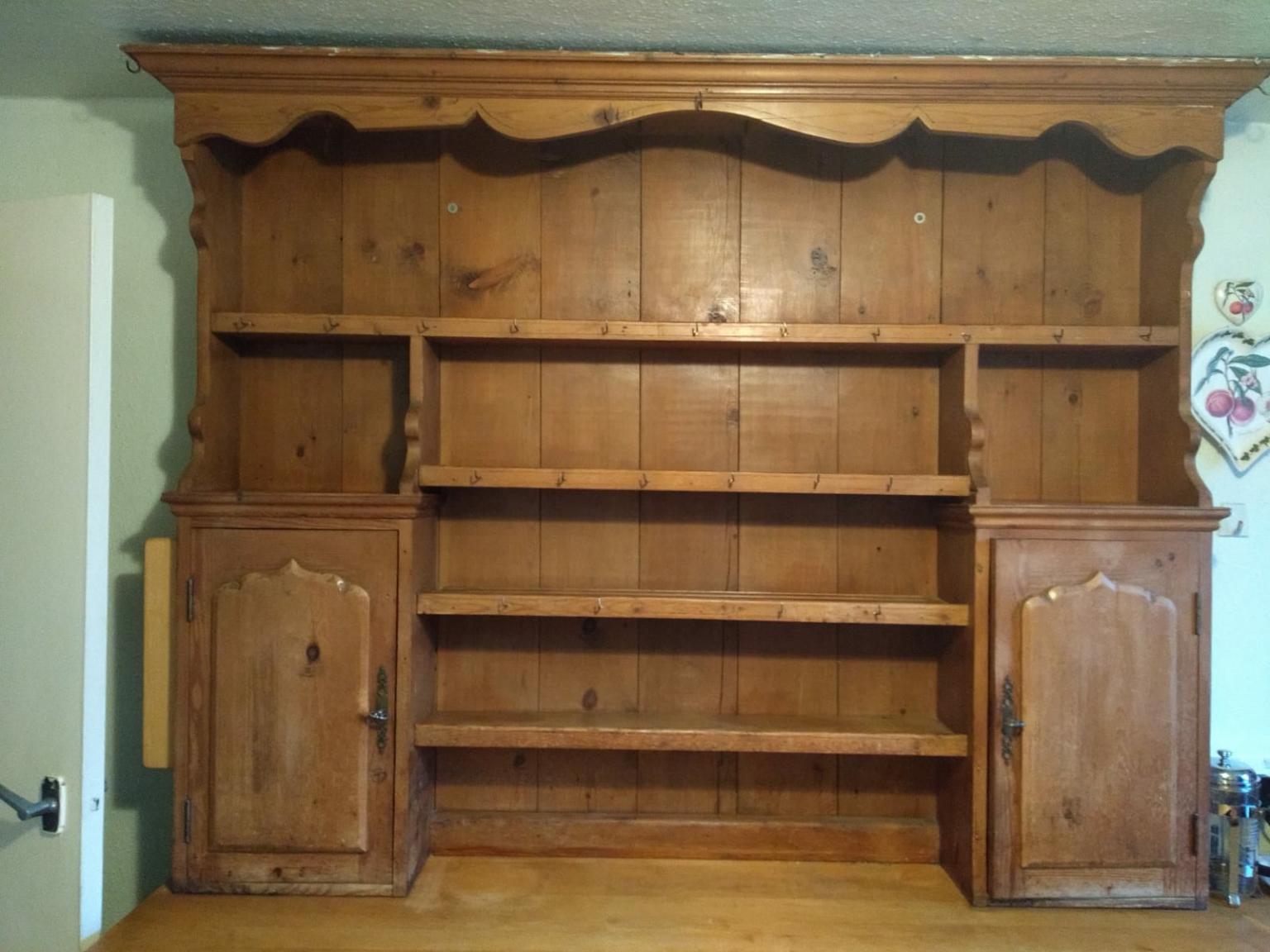 Old Pine Kitchen Worktop Dresser Unit In St10 Staffordshire
