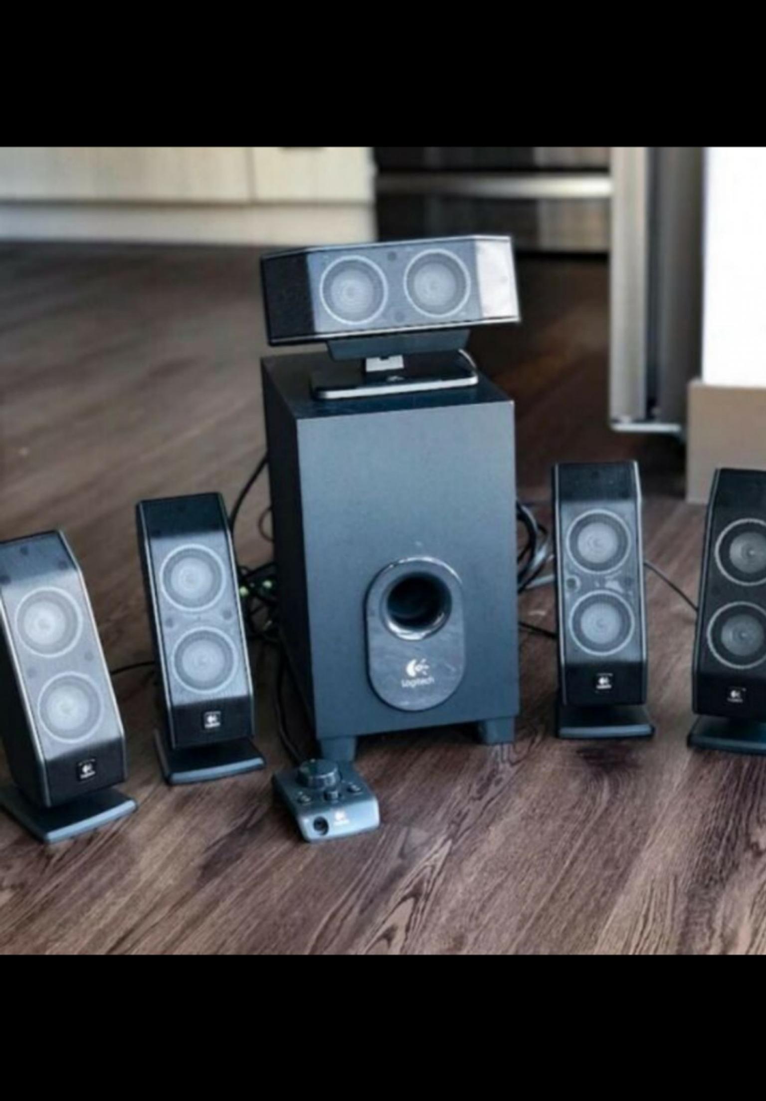 logitech 5.1 speakers