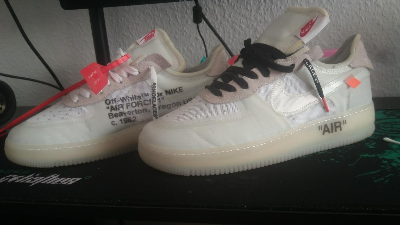 Nike X Off White Air Force One Ua In Sandersdorf Brehna For 100 00 For Sale Shpock