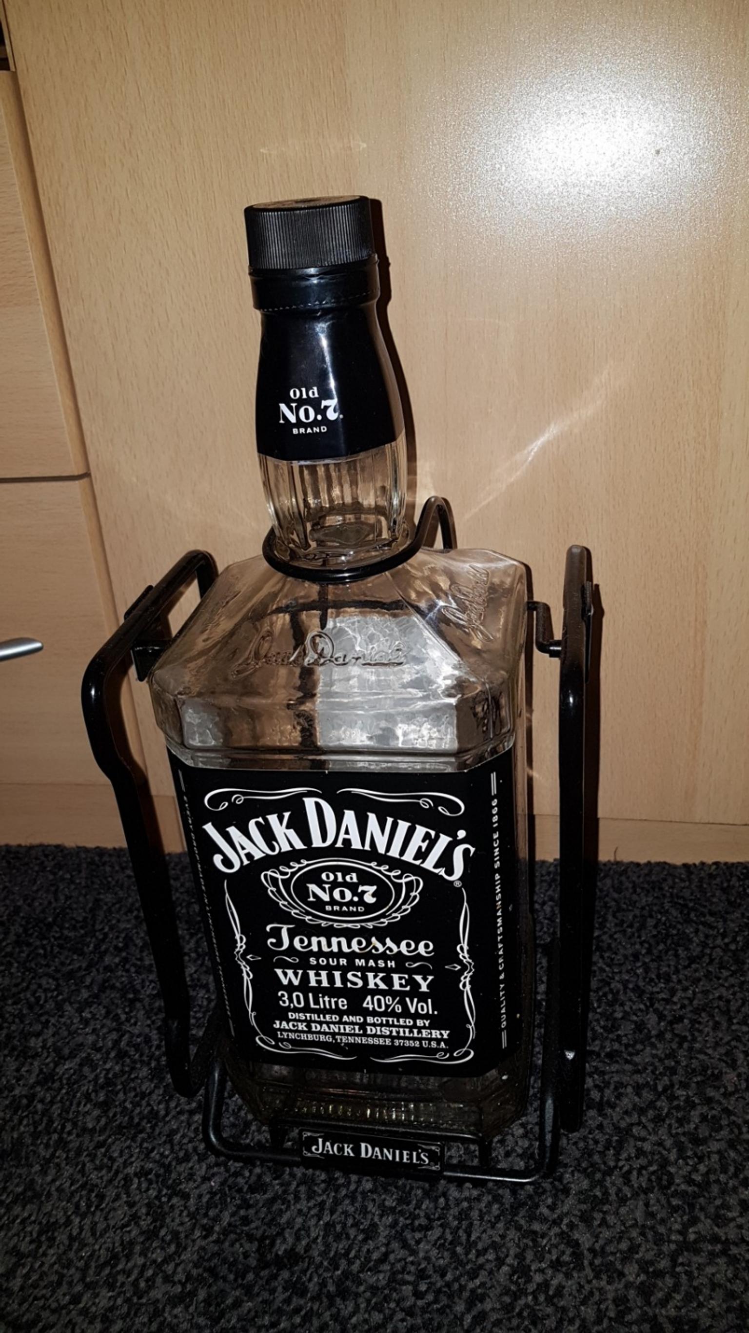 Empty Jack Daniels 1L Bottle