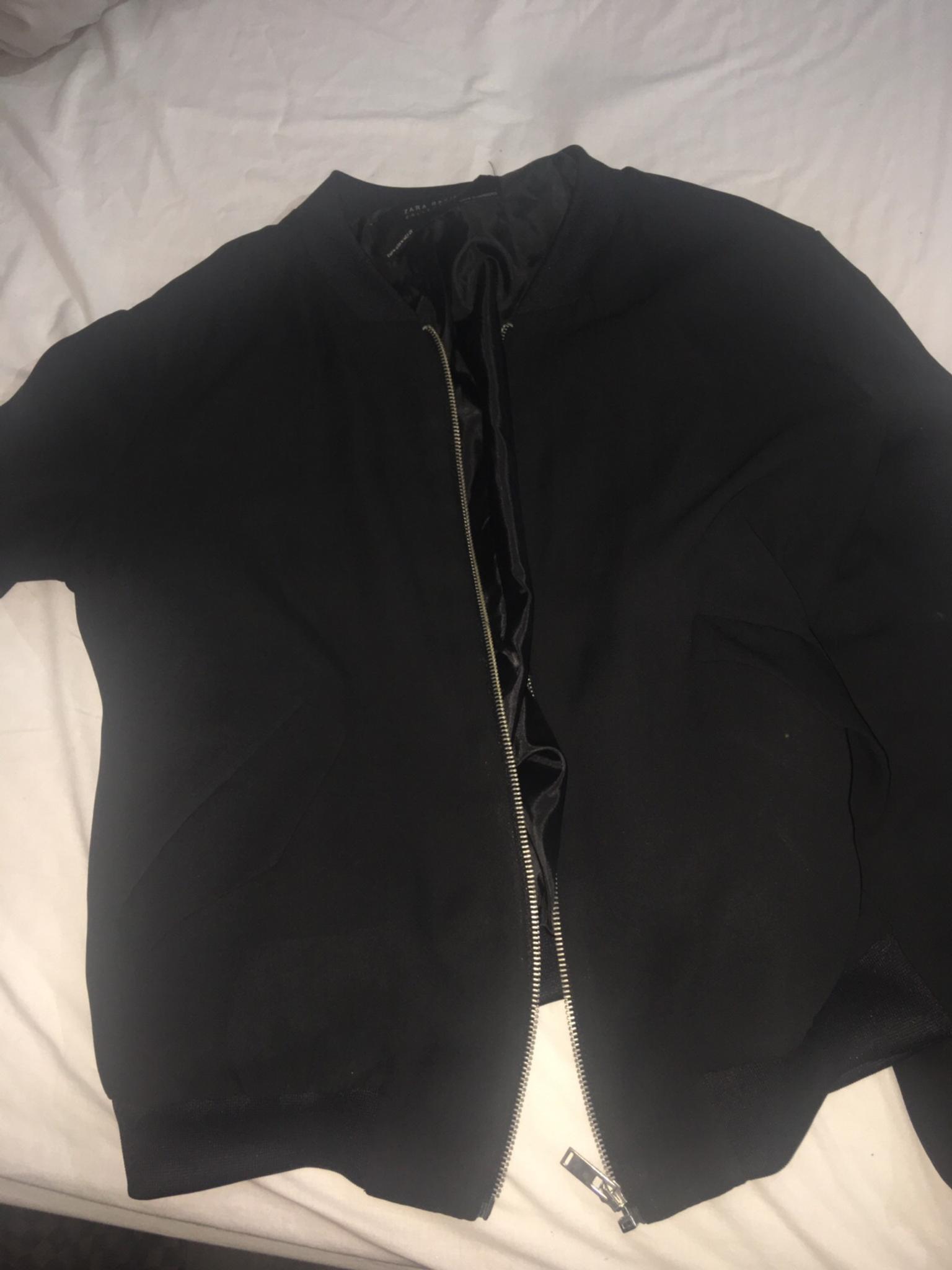 Basic Zara bomber jacket in a soft 