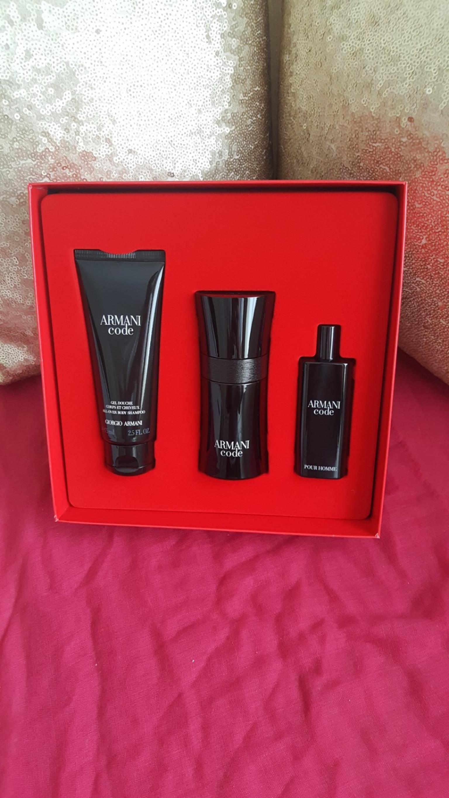 armani perfume gift set for him