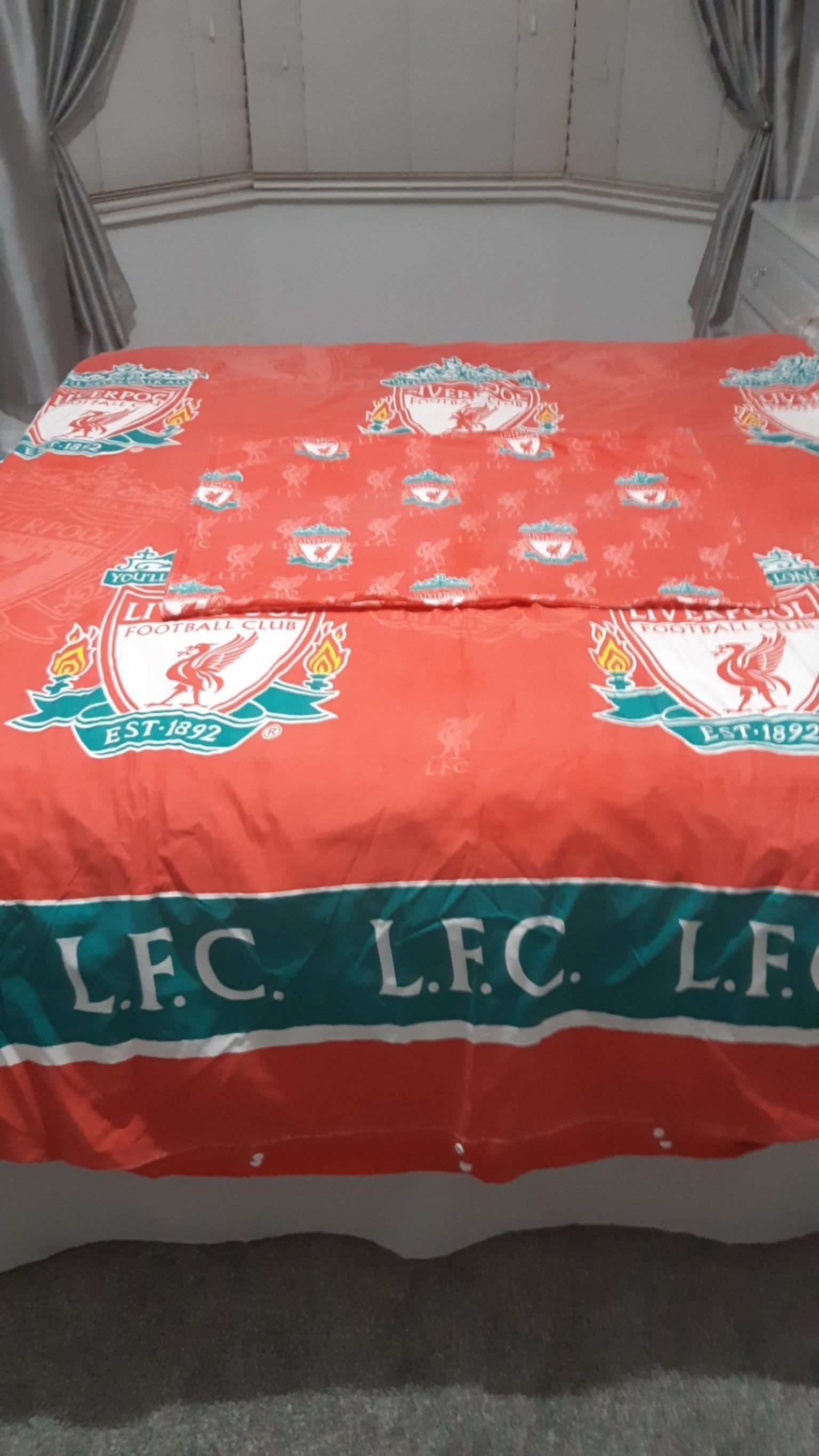 Lfc Single Duvet Cover With Pillowcase In L34 Knowsley For 3 00