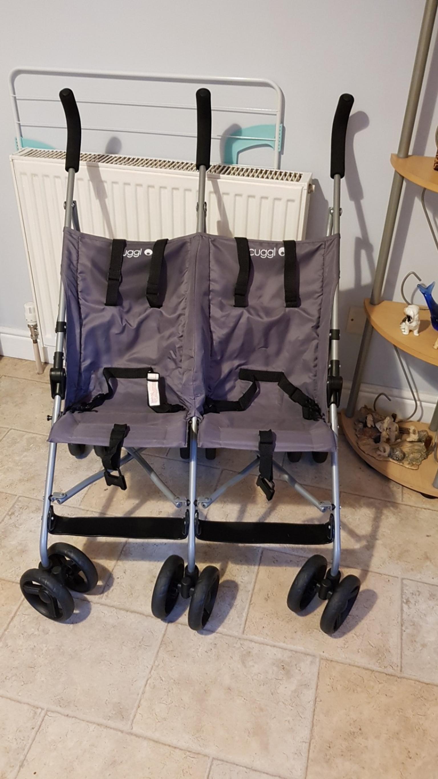 cuggl double pushchair