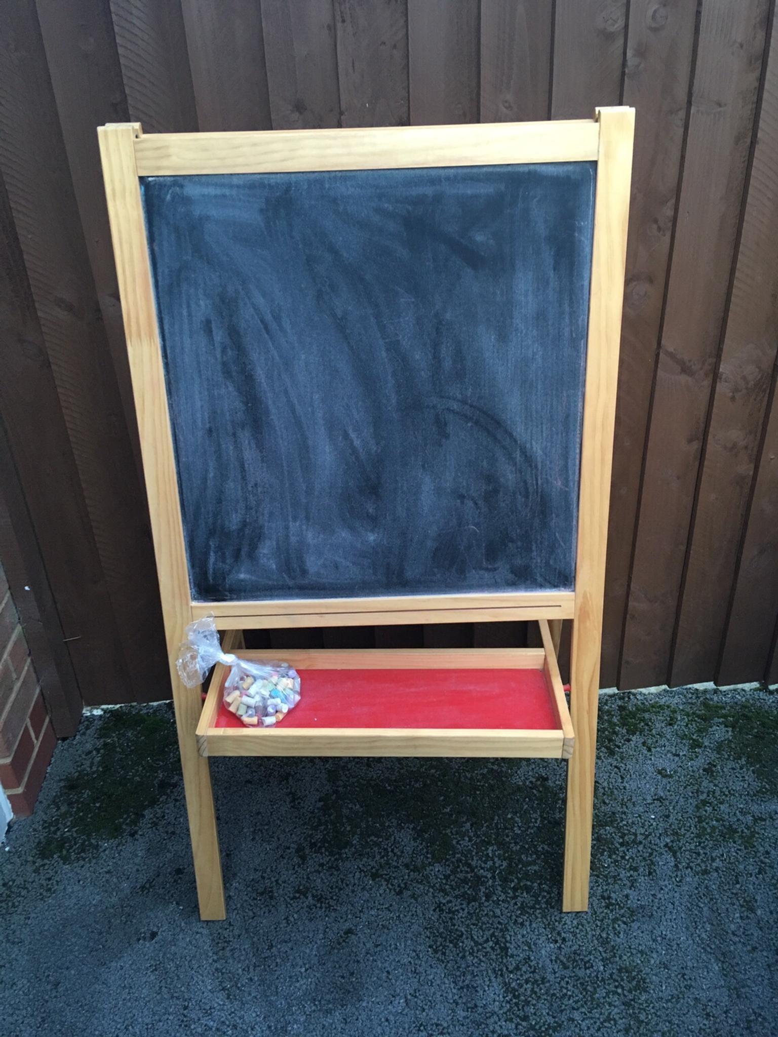Ongekend IKEA easel chalkboard / whiteboard in Knowsley for £10.00 for sale CW-77