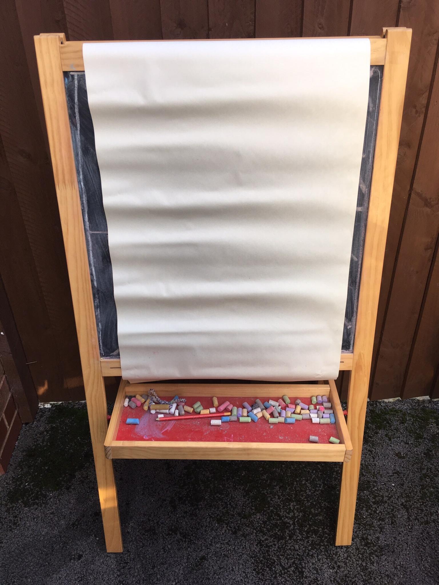 Onwijs IKEA easel chalkboard / whiteboard in Knowsley for £10.00 for sale XA-01