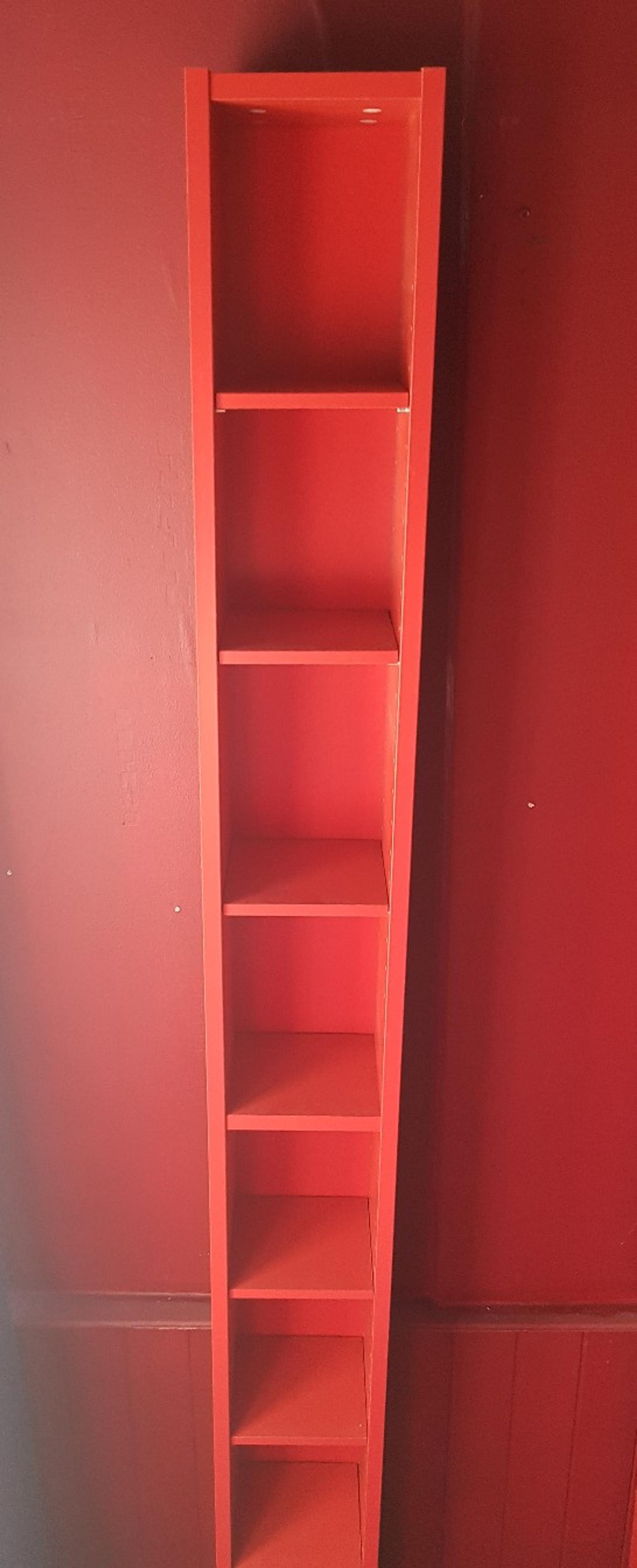 Ikea Red Cd Dvd Shelf Unit In Nw11 London Borough Of Barnet Fur 12
