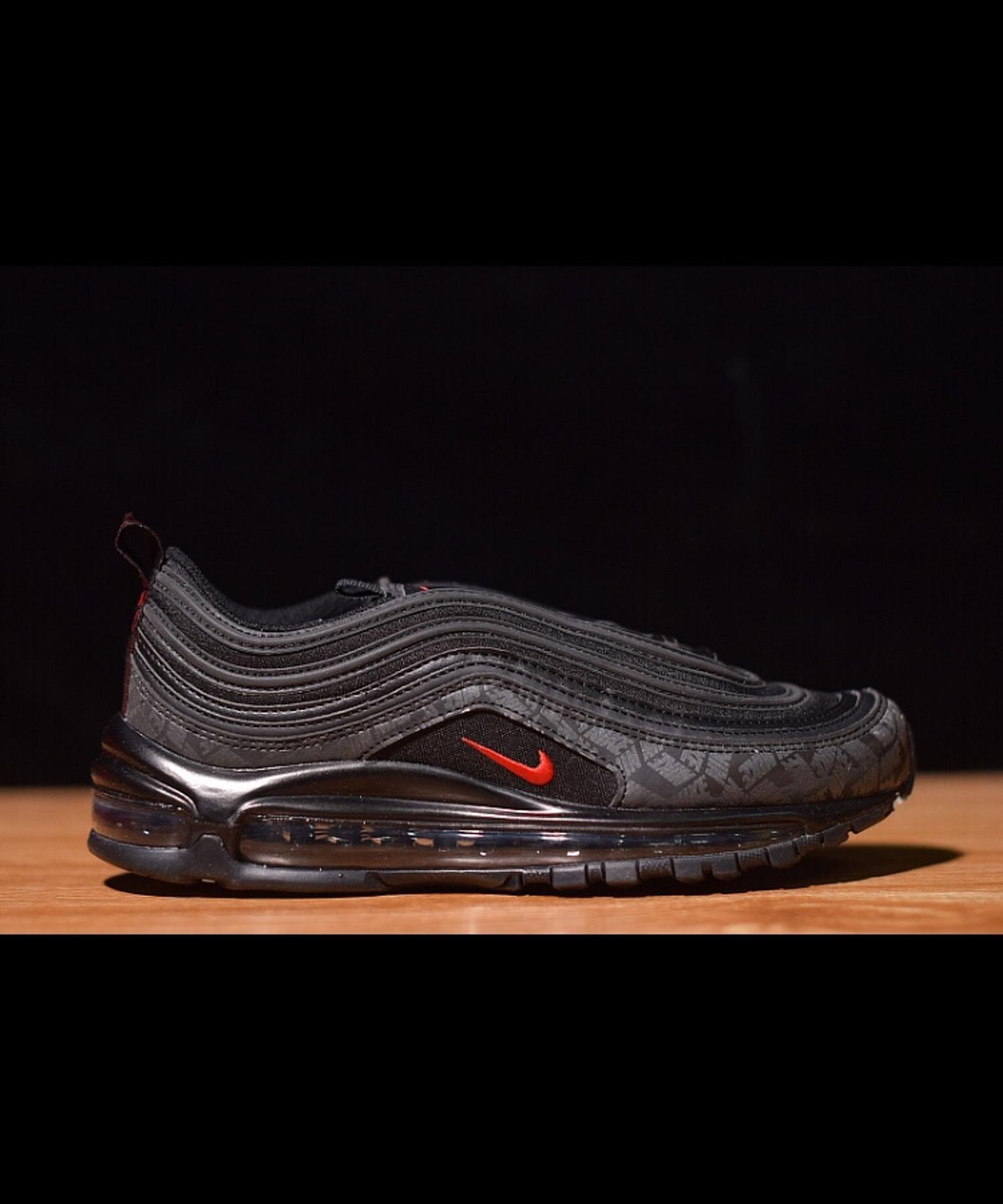 Nike Air Max 97 W chaussures or rouge marron Stylefile