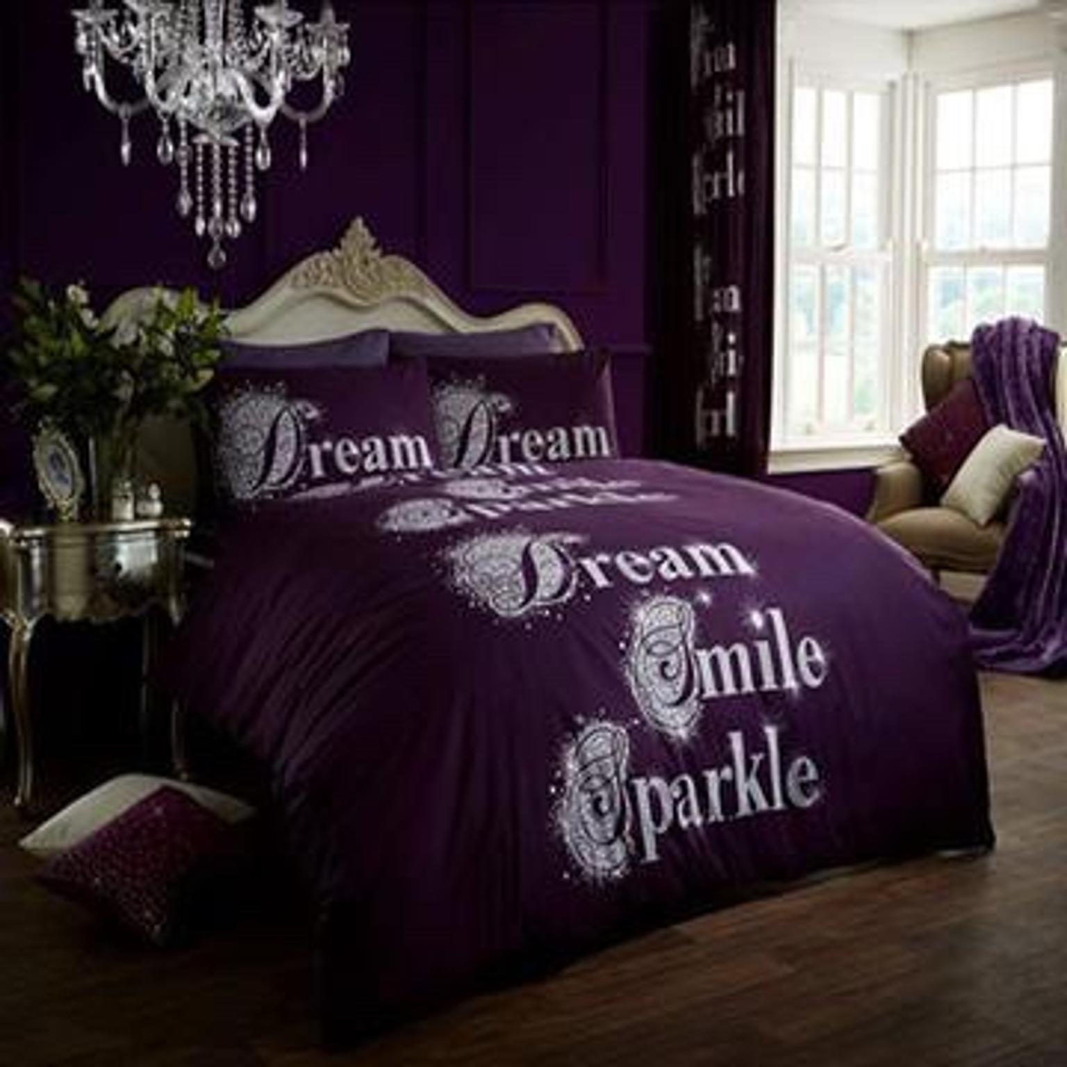 Brand New Dream Duvet Set Black Or Purple In L13 Liverpool For