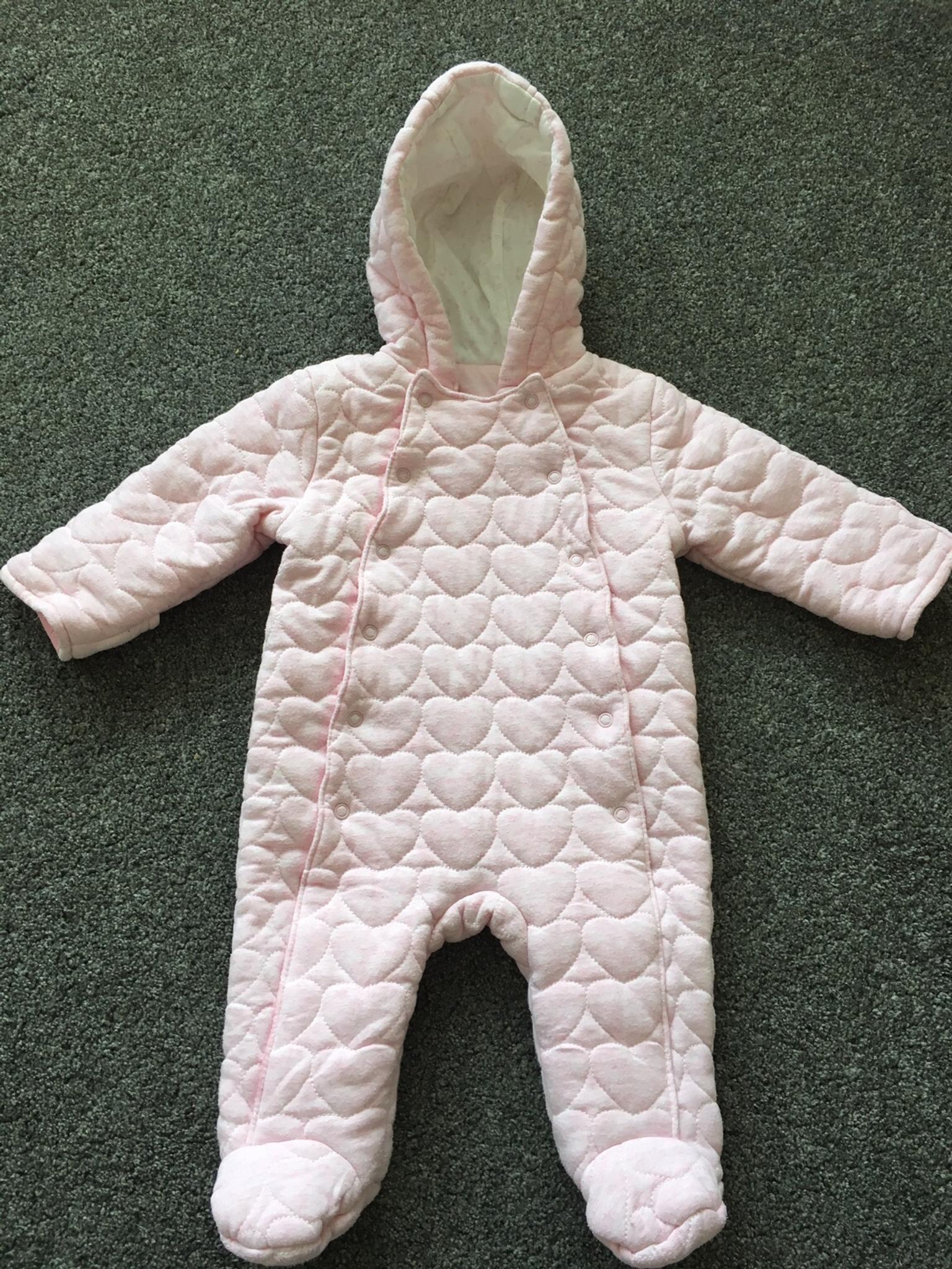 Silver 3-6 Months Weather Proof Baby Girls Quilted Pram