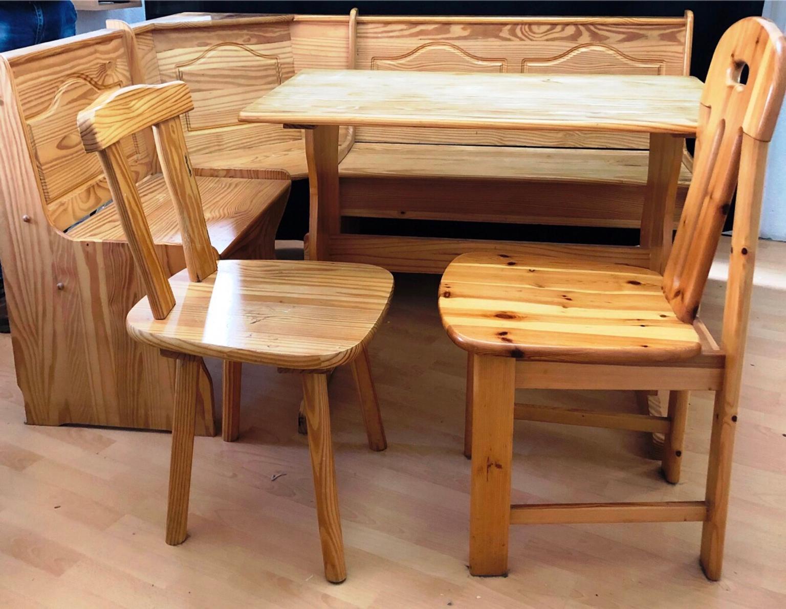 Esstisch Essecke Eckbank Tisch Stuhle Holz In 60323