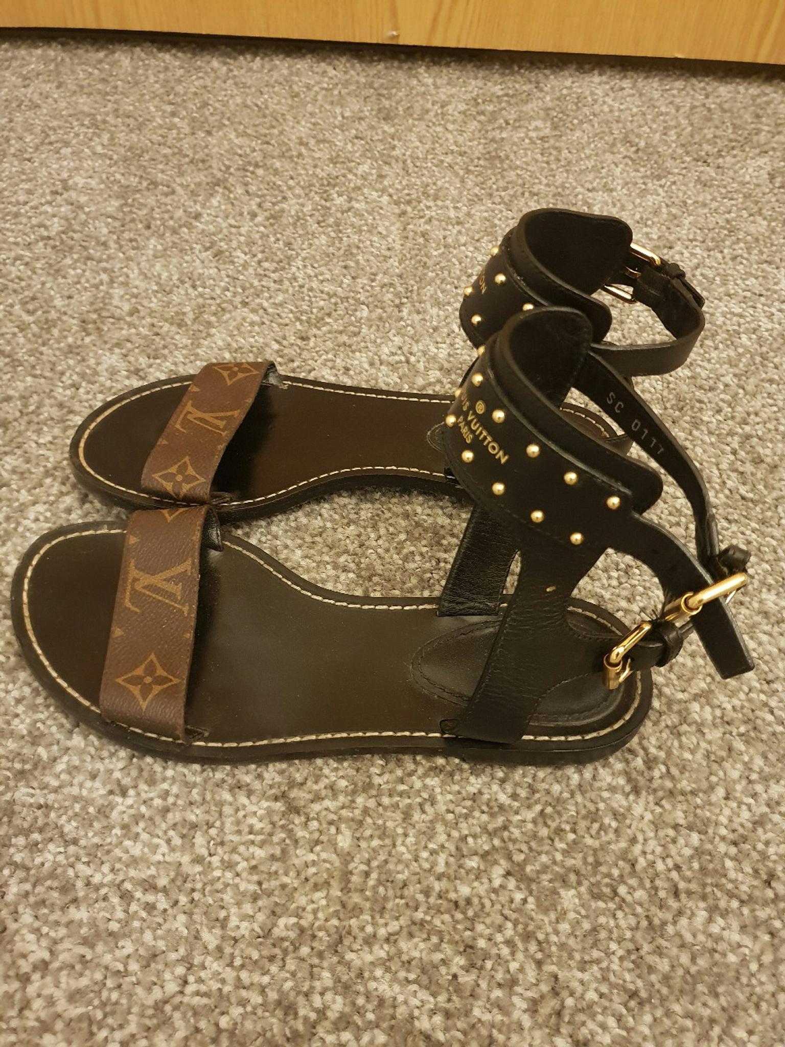 Louis vuitton sandals in RM1 London for £400.00 for sale | Shpock