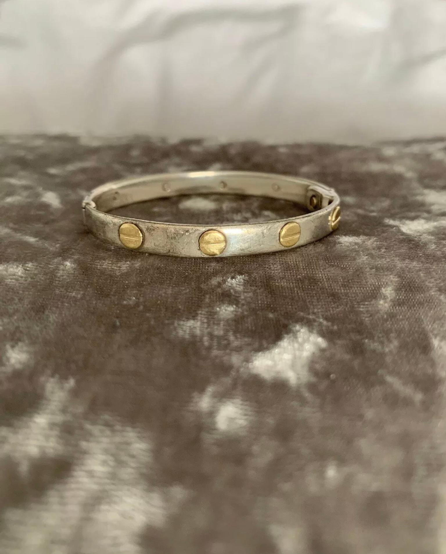 cartier style baby bangle