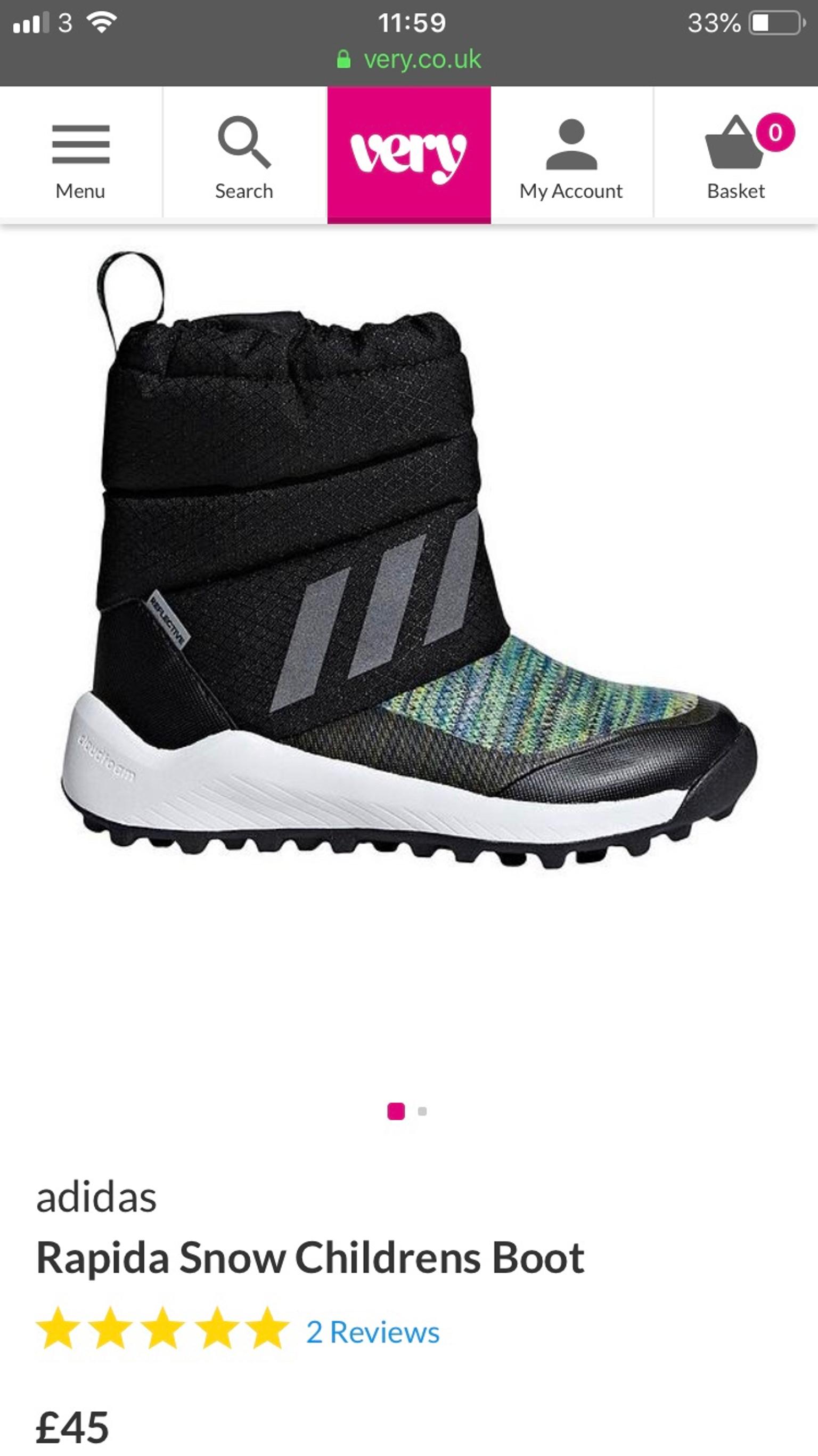 adidas boys winter boots
