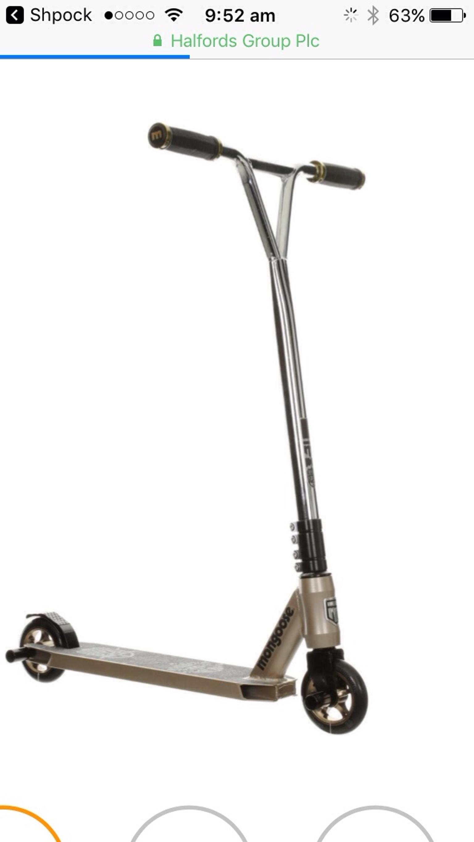 mongoose stunt scooter