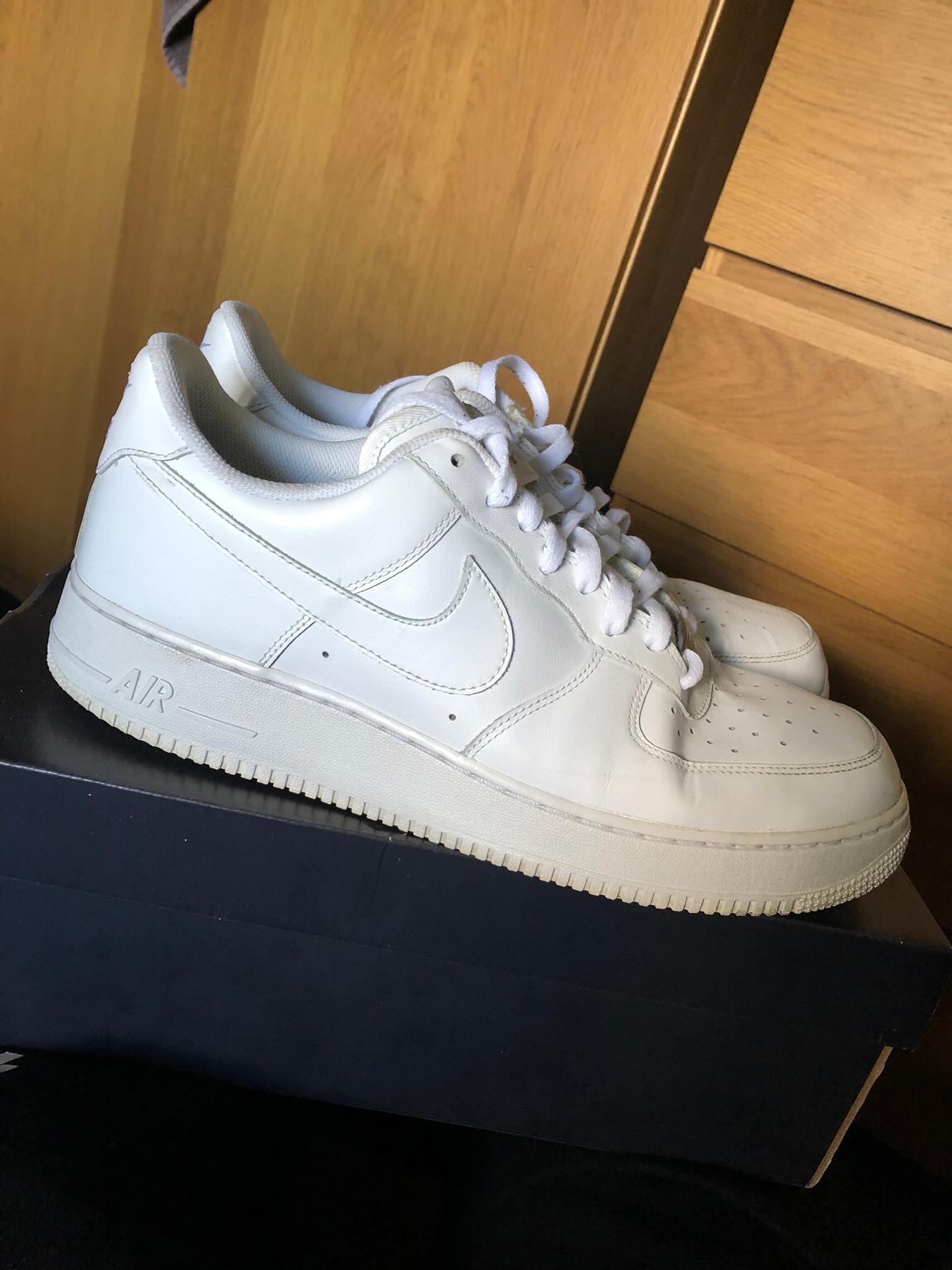 white air force size 11