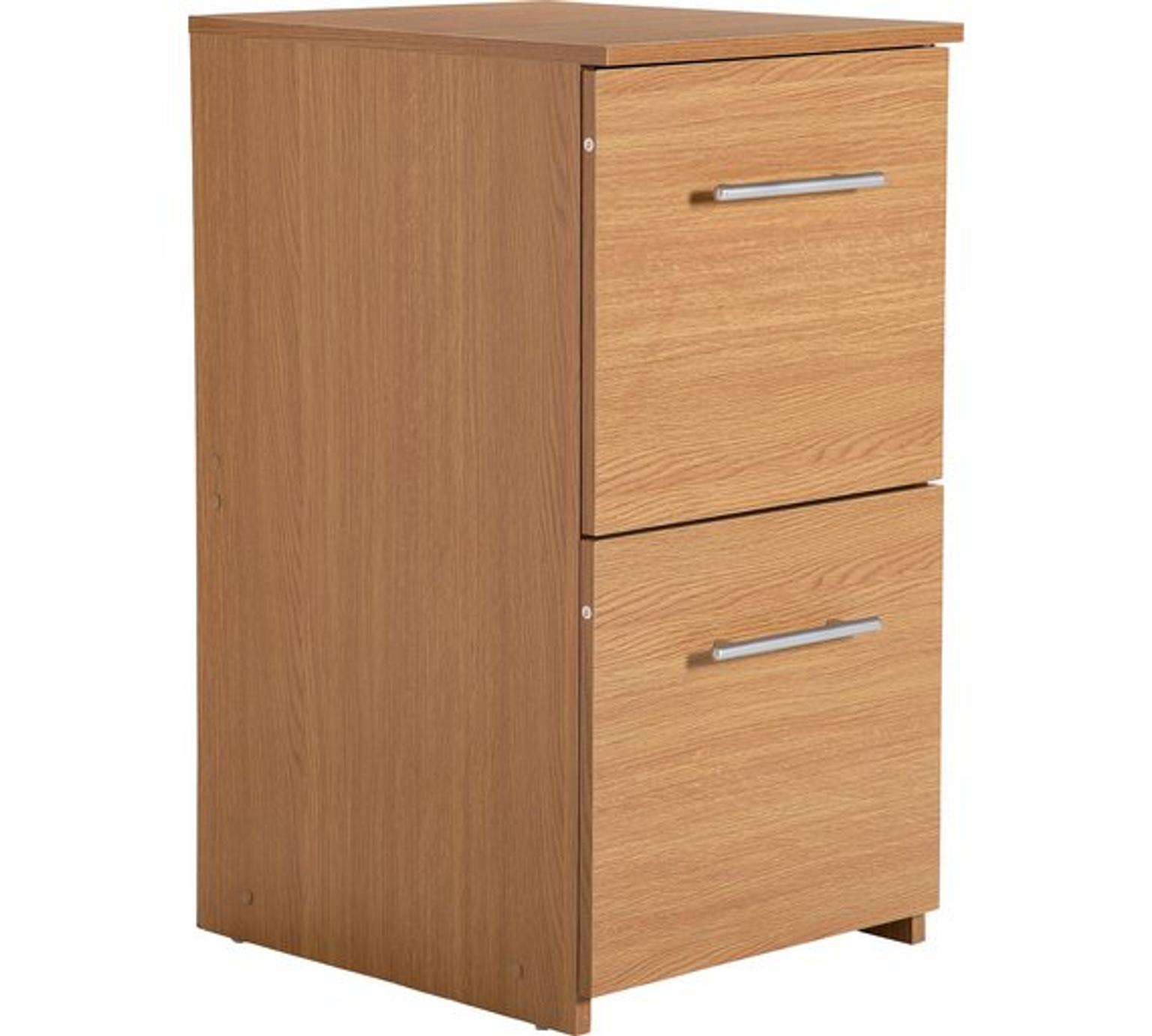 2 Drawer Filing Cabinet Oak 617 3467 In B11 Birmingham Fur 35 00