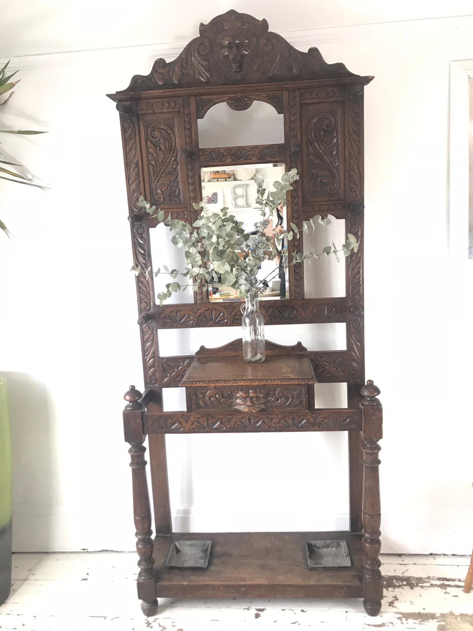 Antique Hallway Entrance Console Stand Coat R In N6 London For