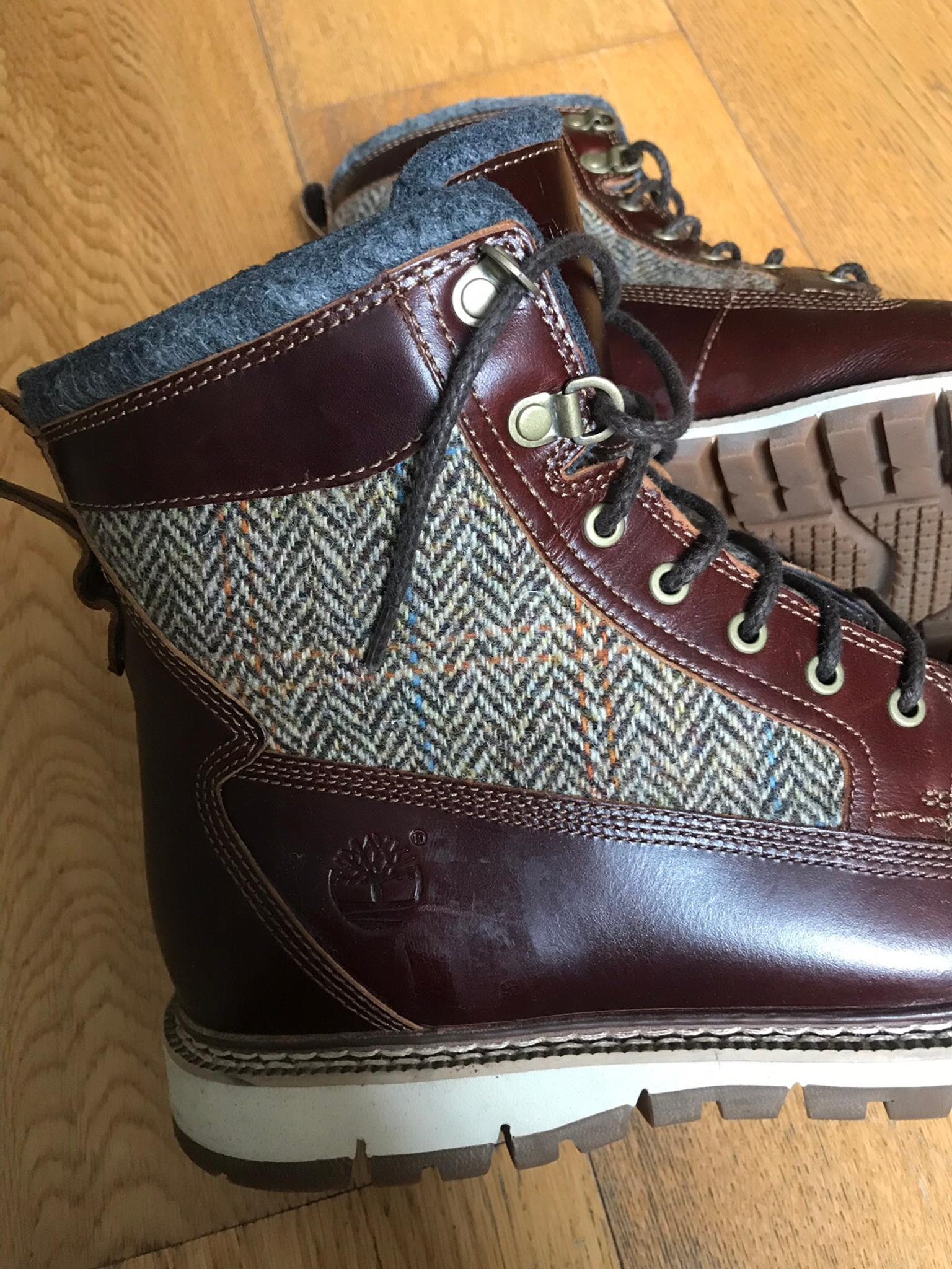 timberland harris tweed boots